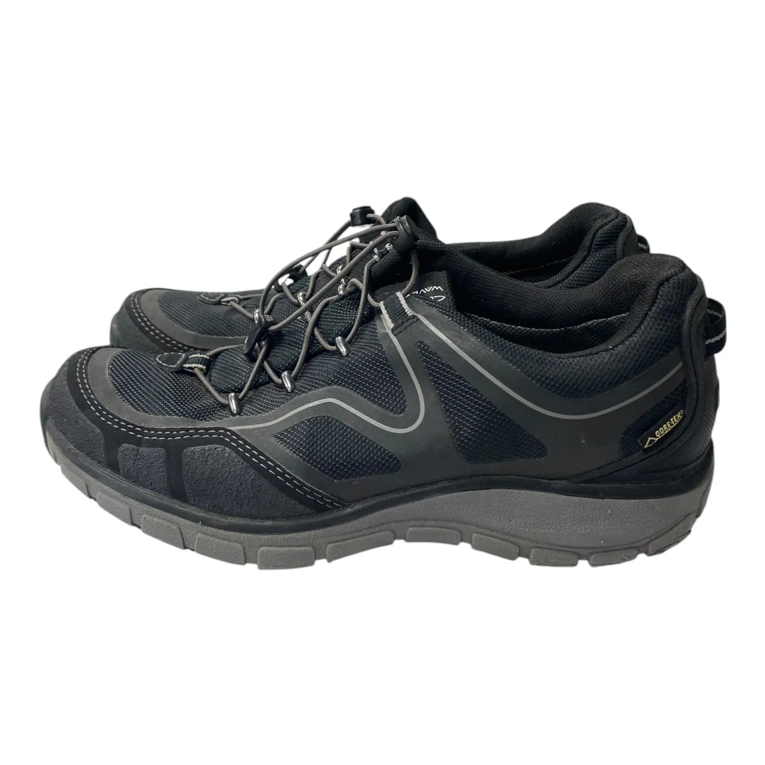 Shoes Athletic By Clarks In Black & Grey, Size:8 clarks