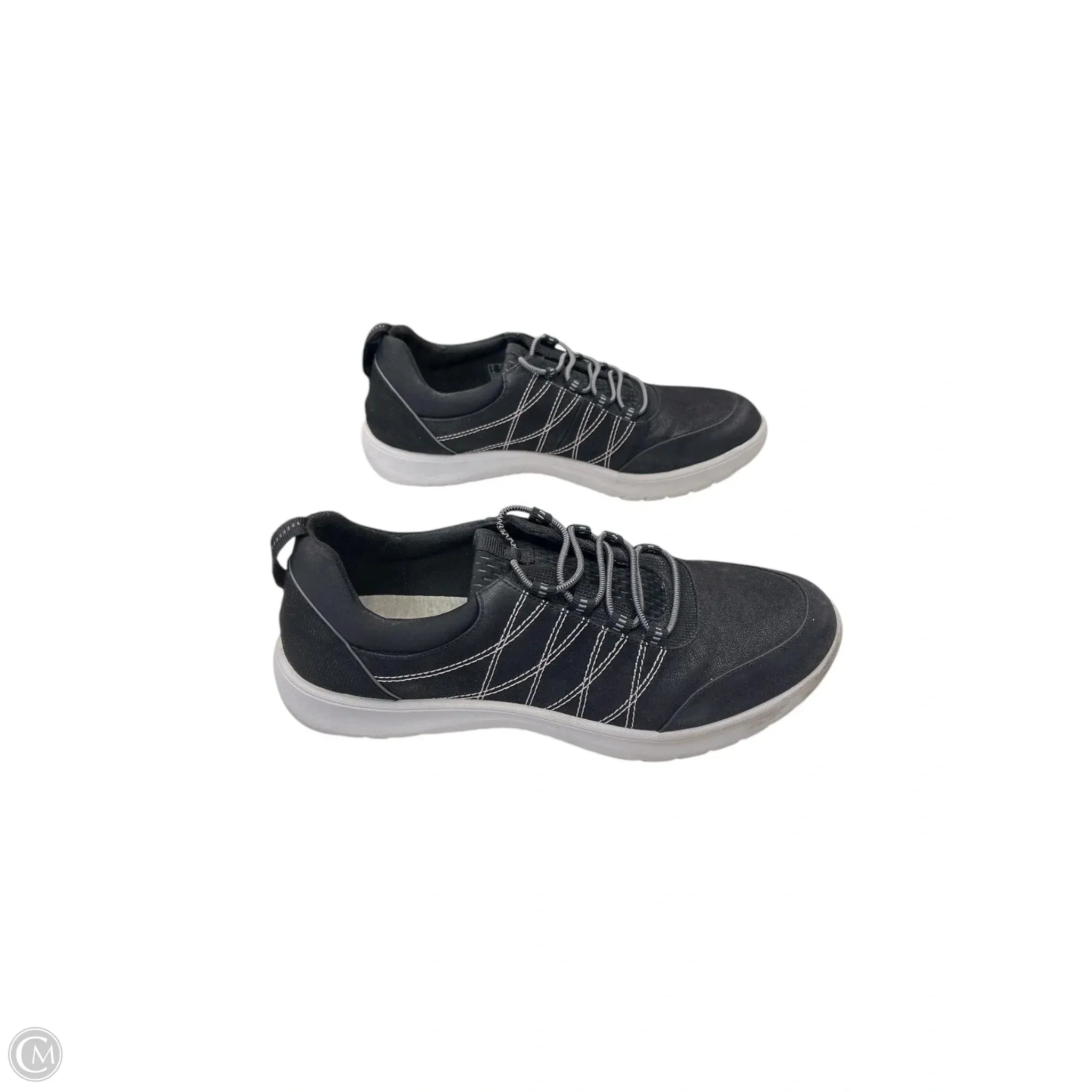 Shoes Athletic By Clarks In Black, Size: 7.5 clarks