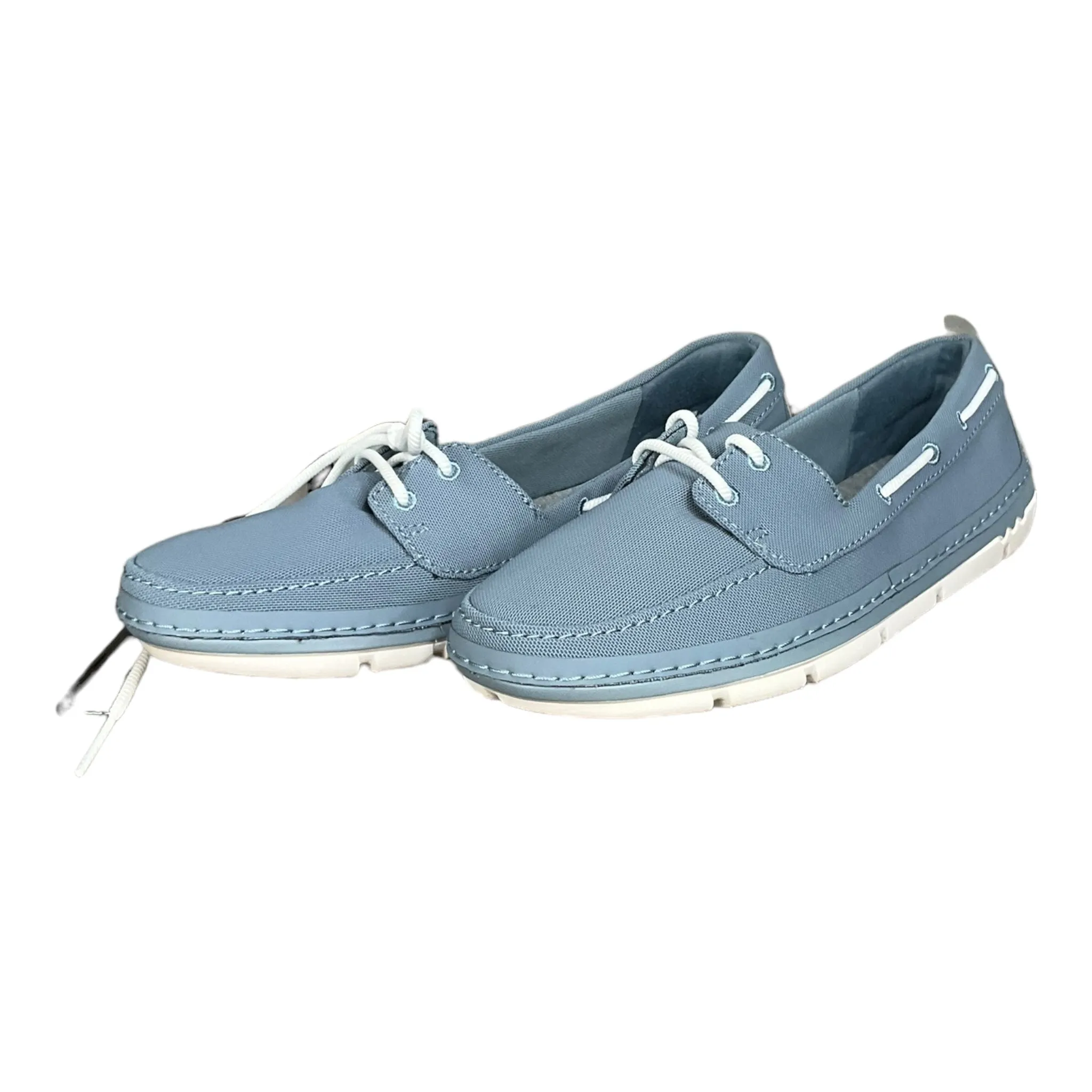 Shoes Flats By Clarks In Aqua, Size: 9.5 clarks