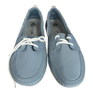 Shoes Flats By Clarks In Aqua, Size: 9.5 clarks