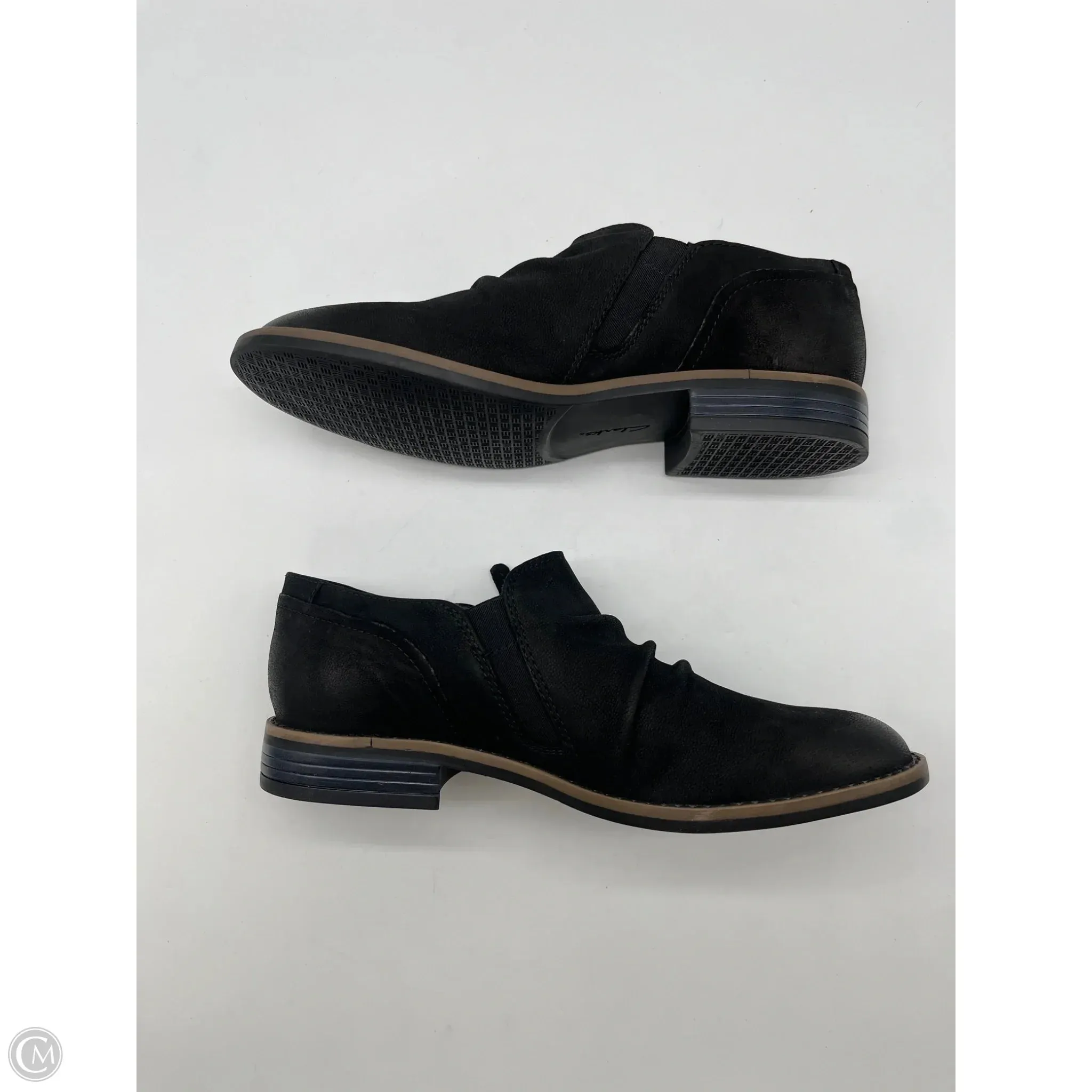 Shoes Flats By Clarks In Black, Size: 7 clarks