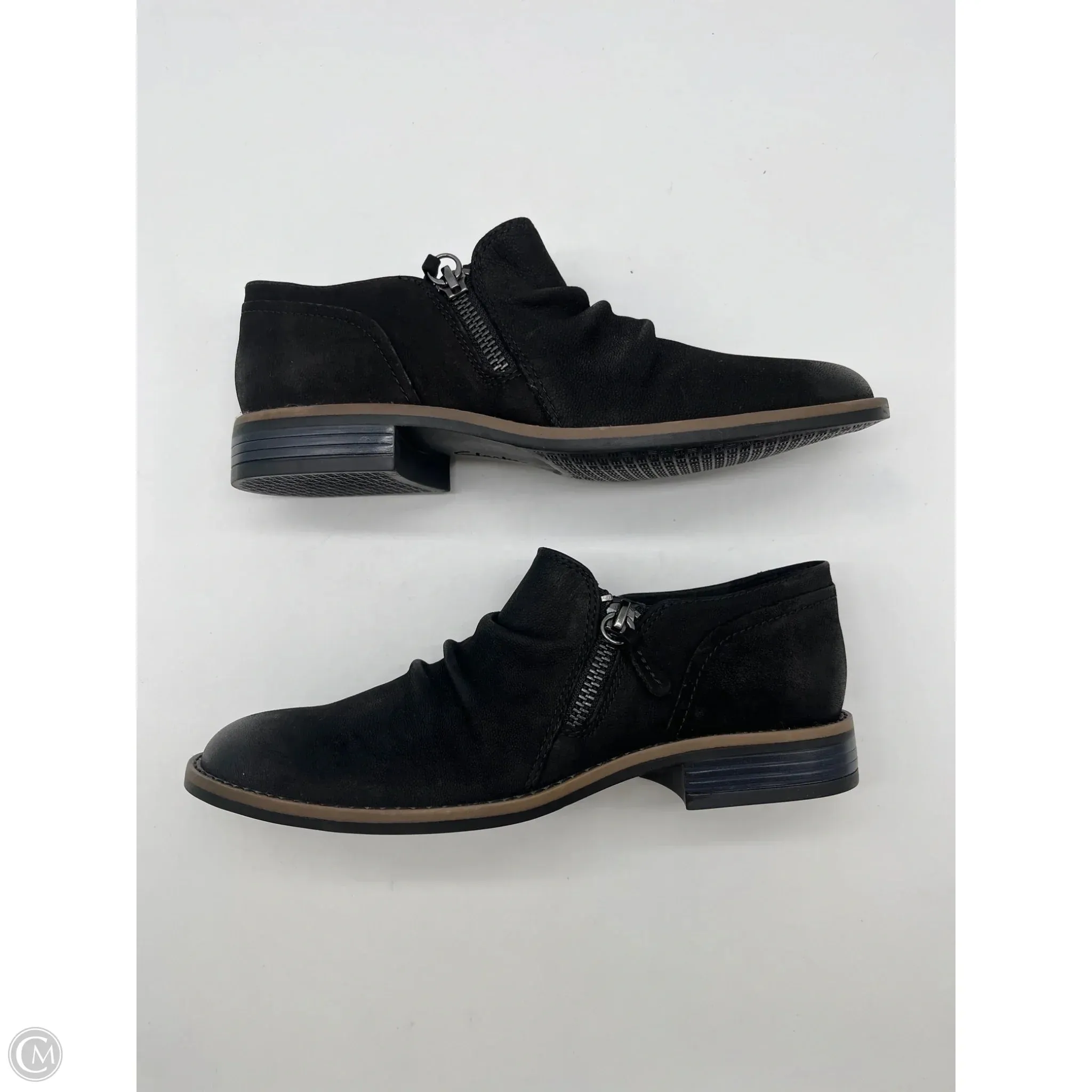 Shoes Flats By Clarks In Black, Size: 7 clarks