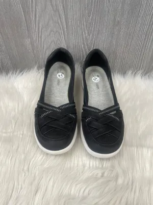 Shoes Flats By Clarks In Black, Size: 7.5 clarks