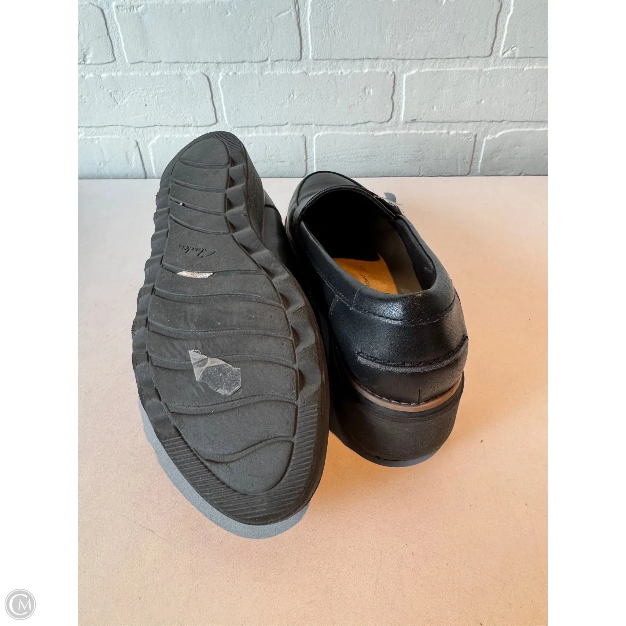 Shoes Flats By Clarks In Black, Size: 9 clarks