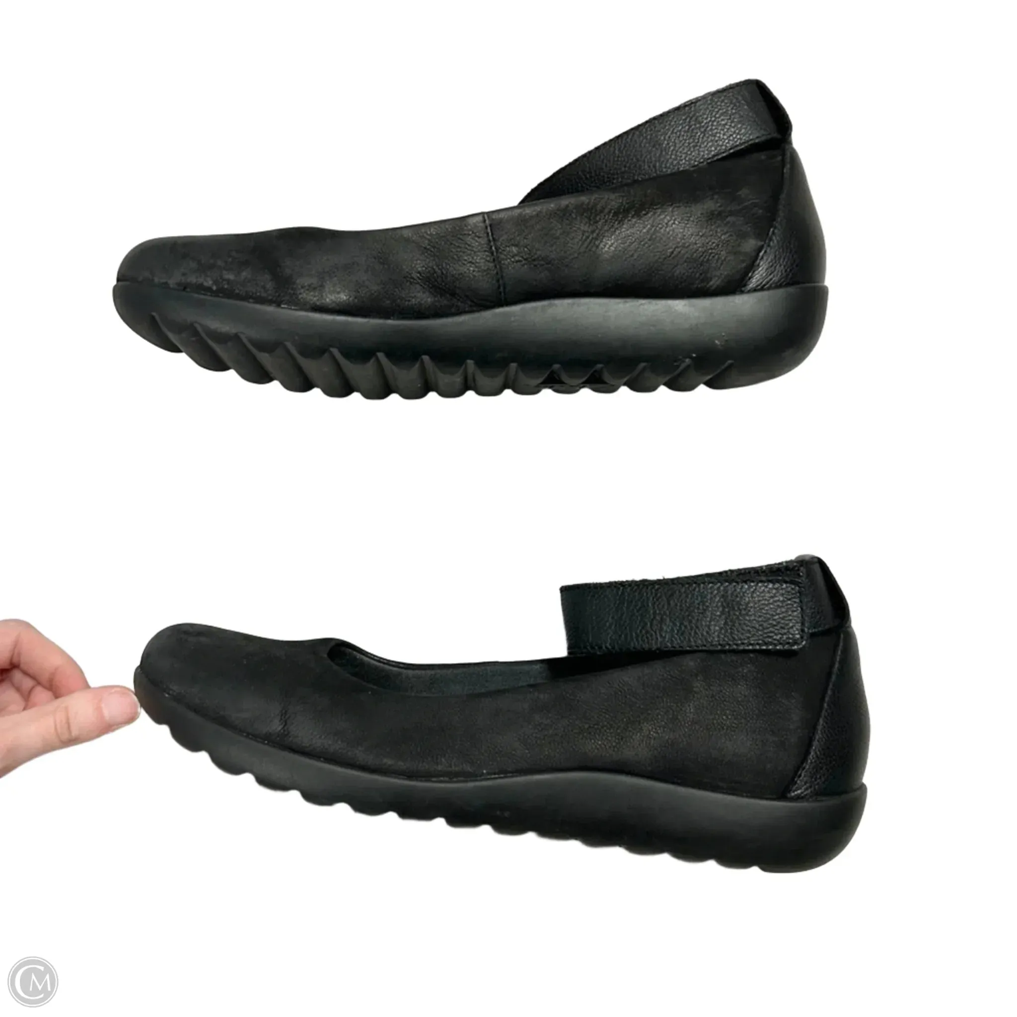 Shoes Flats By Clarks In Black, Size: 9 clarks