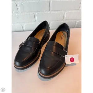 Shoes Flats By Clarks In Black, Size: 9 clarks