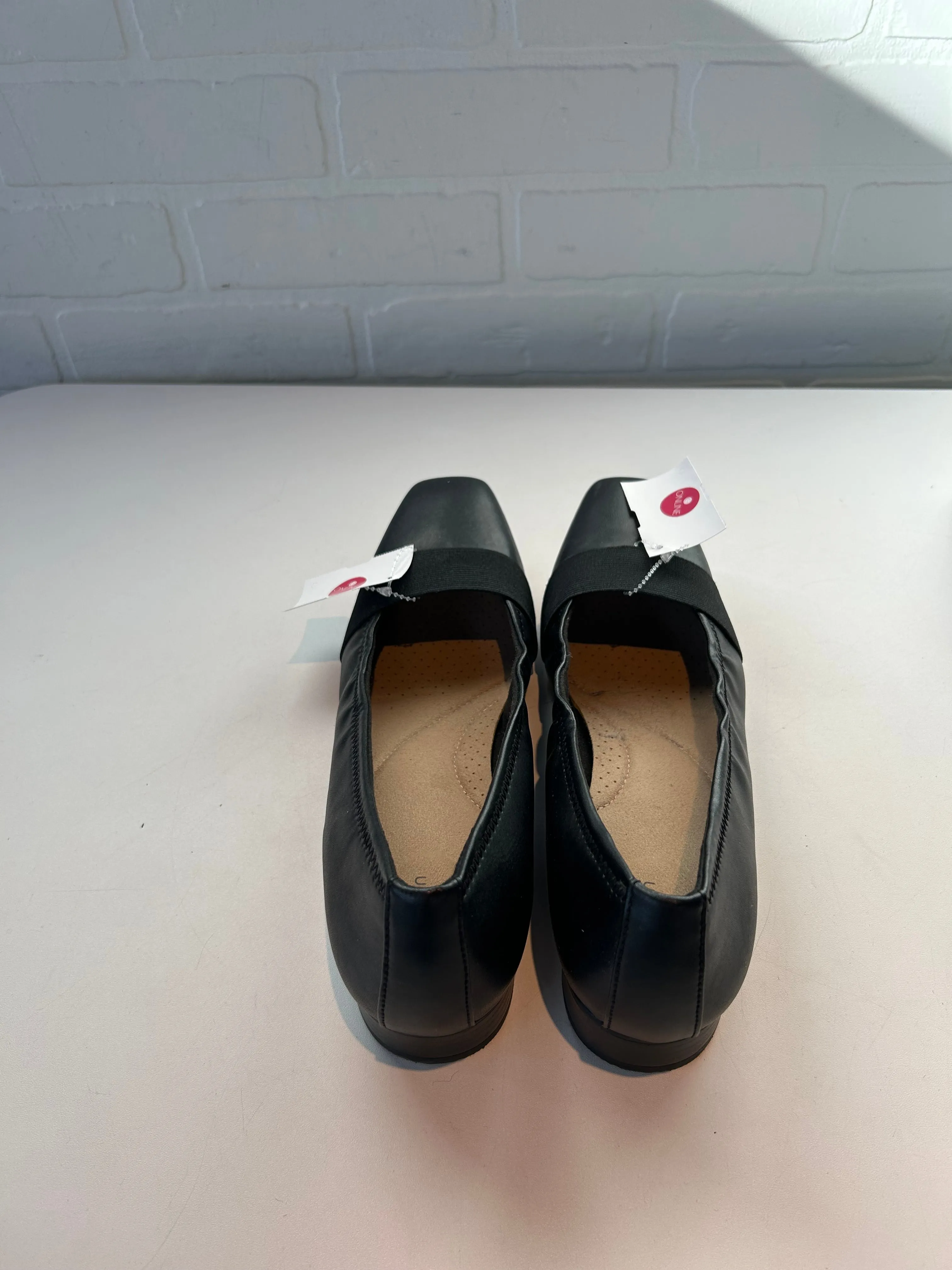 Shoes Flats By Clarks In Black, Size: 9.5 clarks