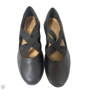 Shoes Flats By Clarks In Black, Size: 9.5 clarks