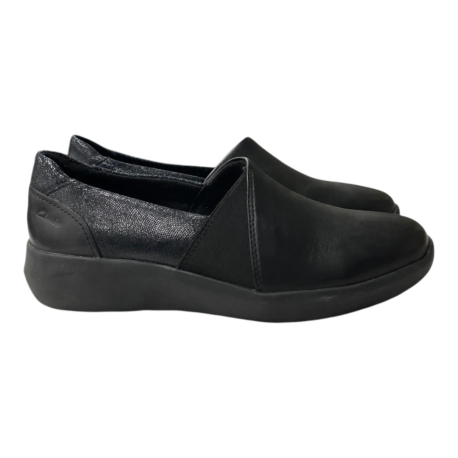 Shoes Flats By Clarks In Black, Size:8.5 clarks