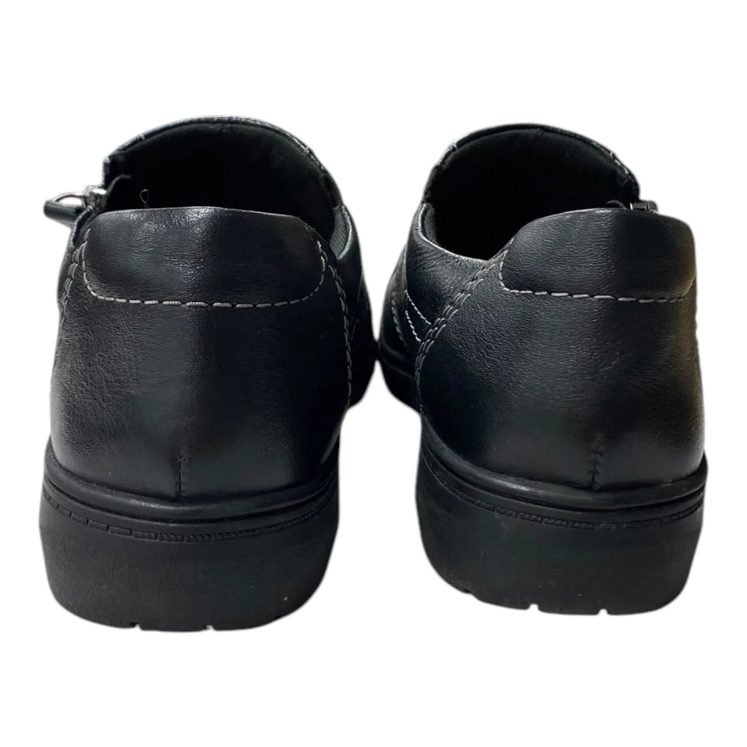 Shoes Flats By Clarks In Black, Size:9 clarks