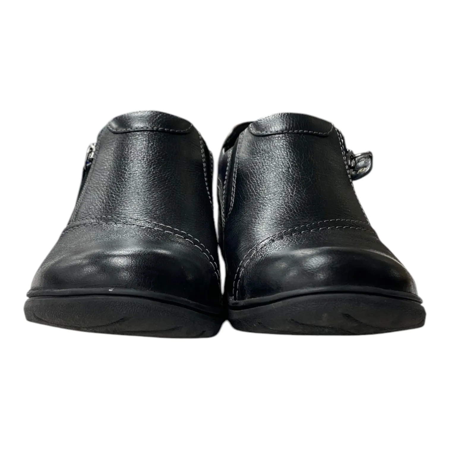 Shoes Flats By Clarks In Black, Size:9 clarks