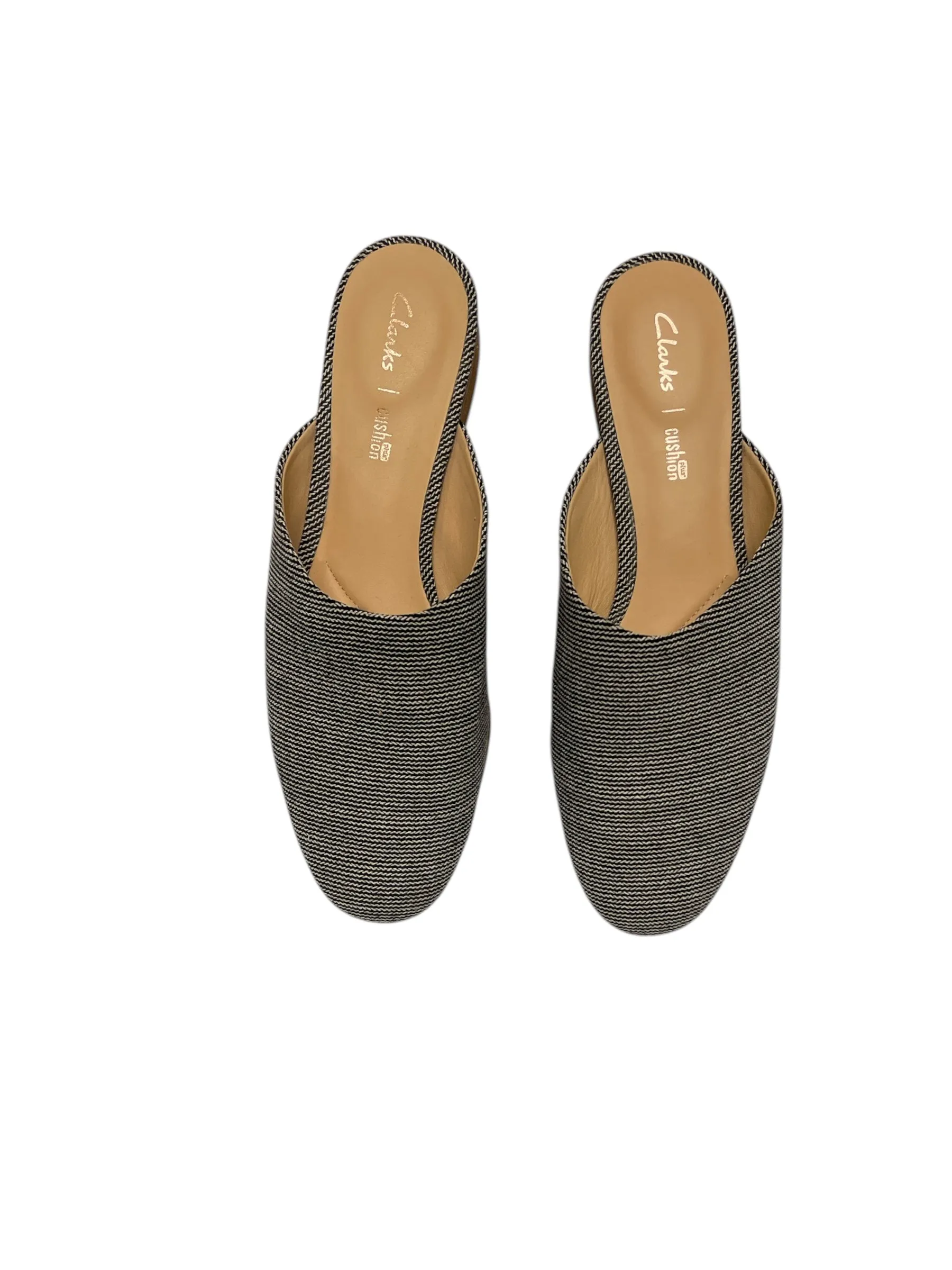 Shoes Flats By Clarks In Blue & White, Size: 8 clarks