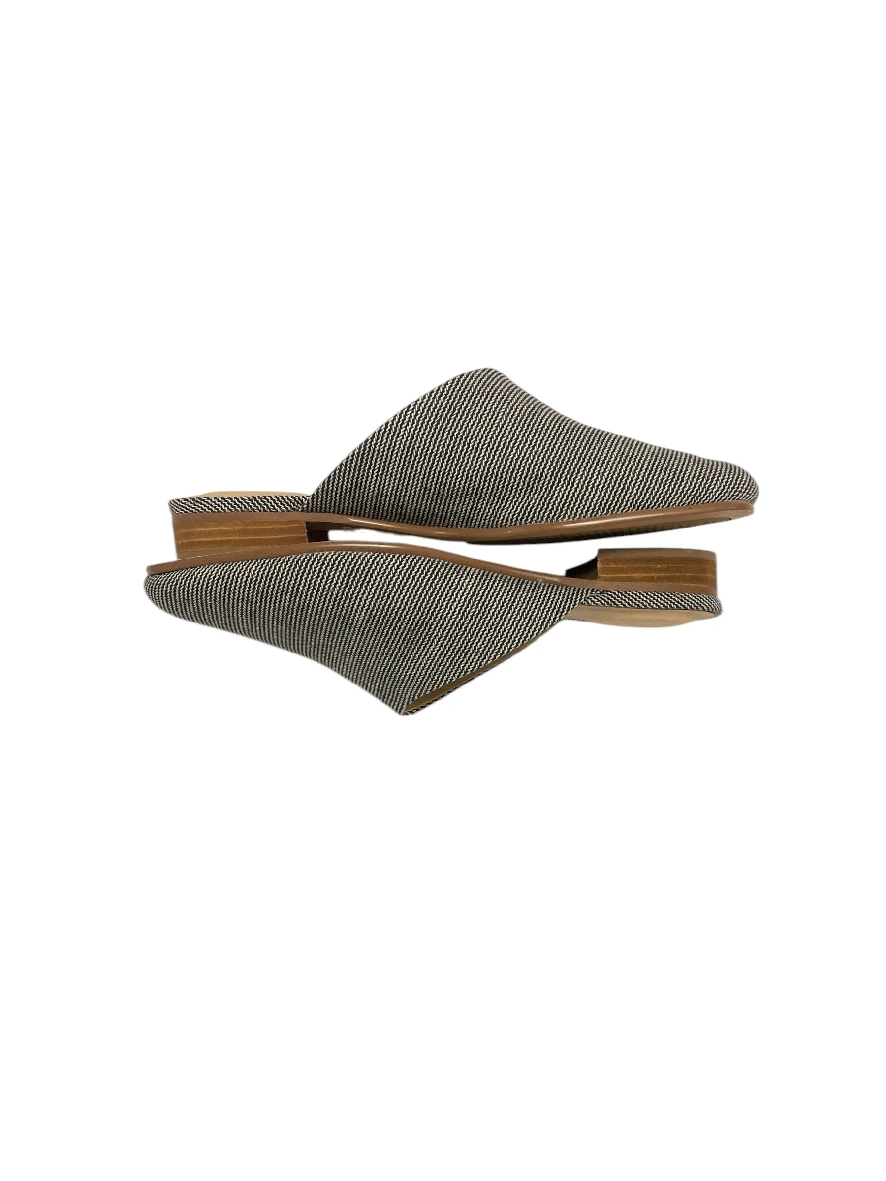 Shoes Flats By Clarks In Blue & White, Size: 8 clarks