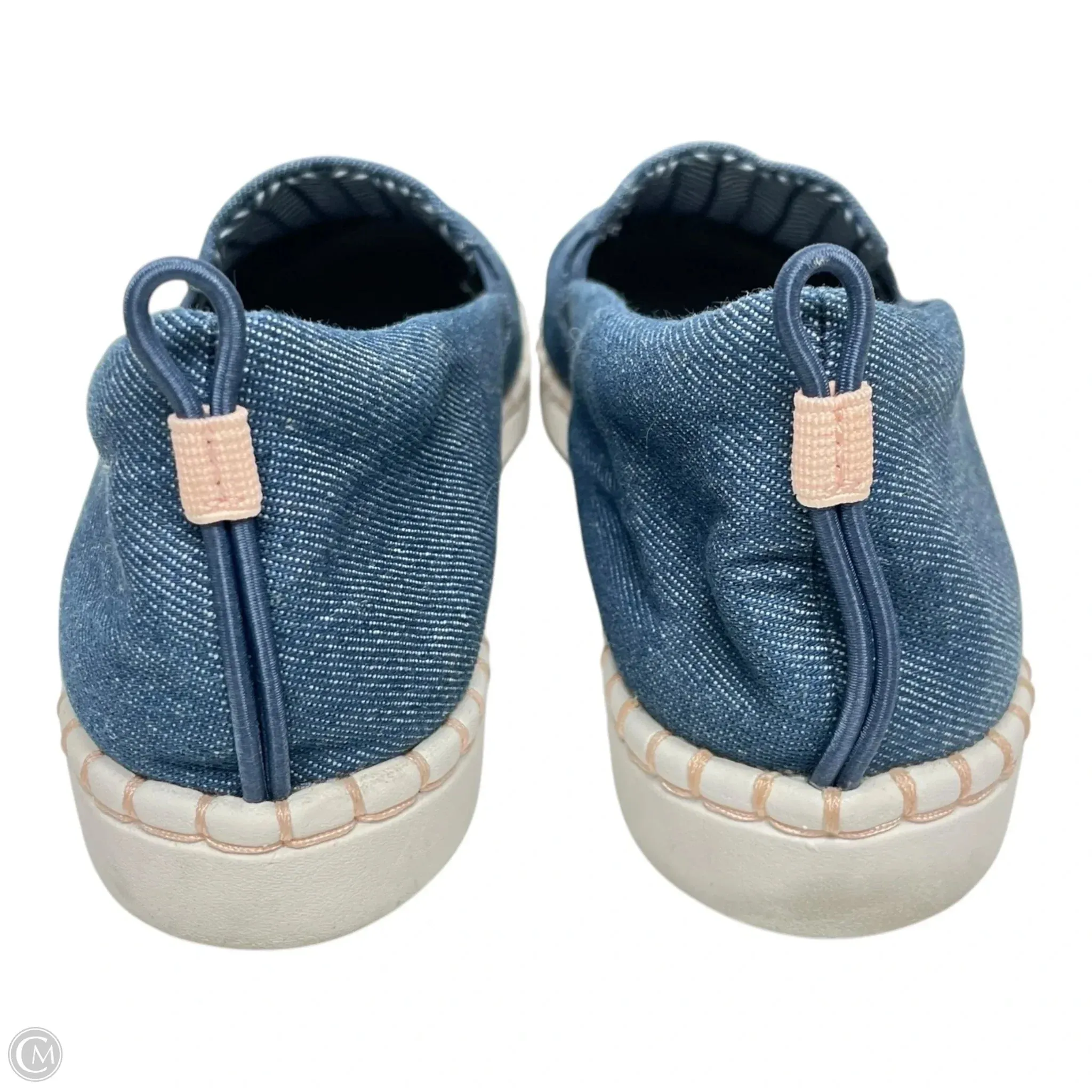 Shoes Flats By Clarks In Blue Denim, Size: 9.5 clarks