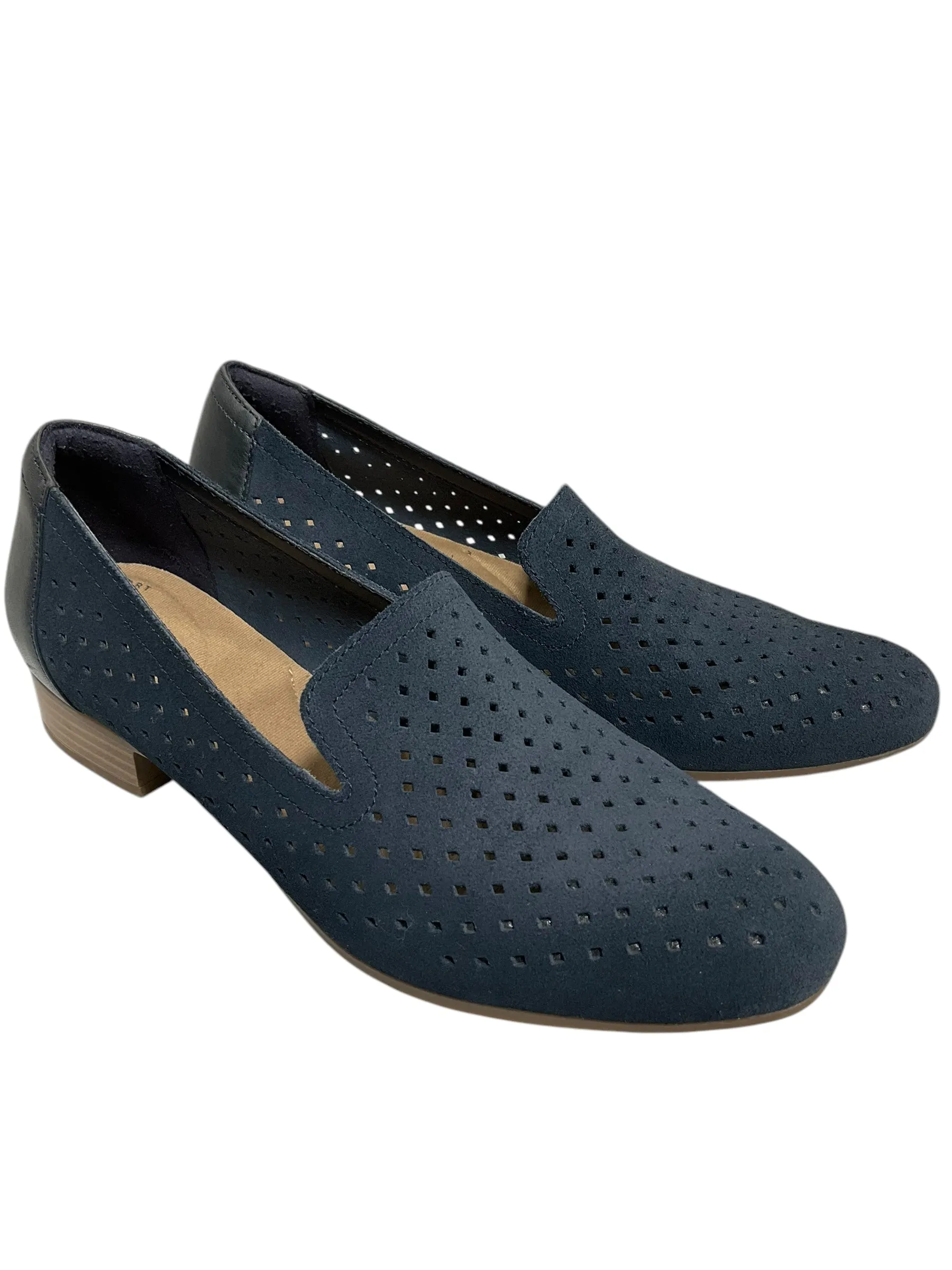 Shoes Flats By Clarks In Blue, Size: 6.5 clarks
