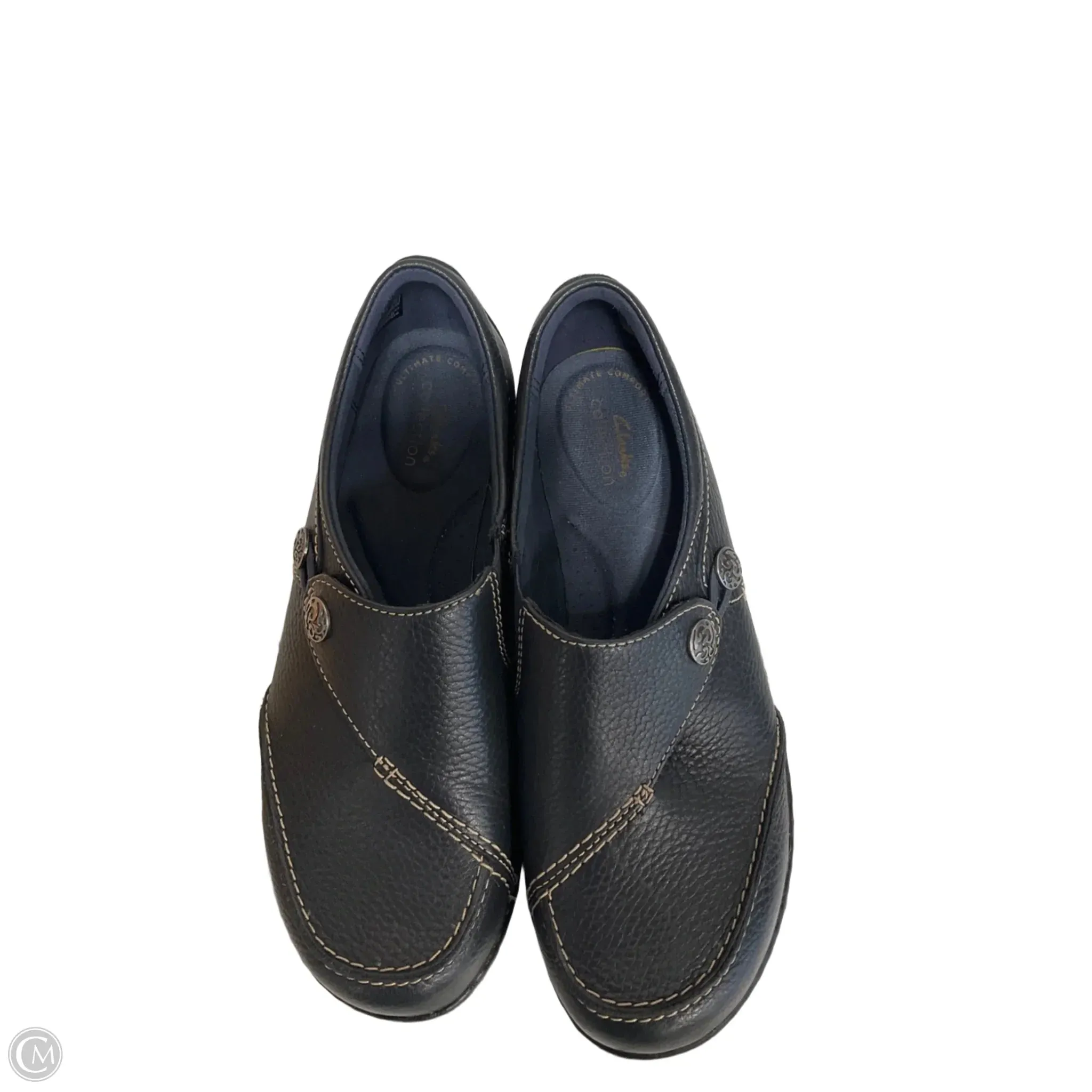 Shoes Flats By Clarks In Blue, Size: 7 clarks