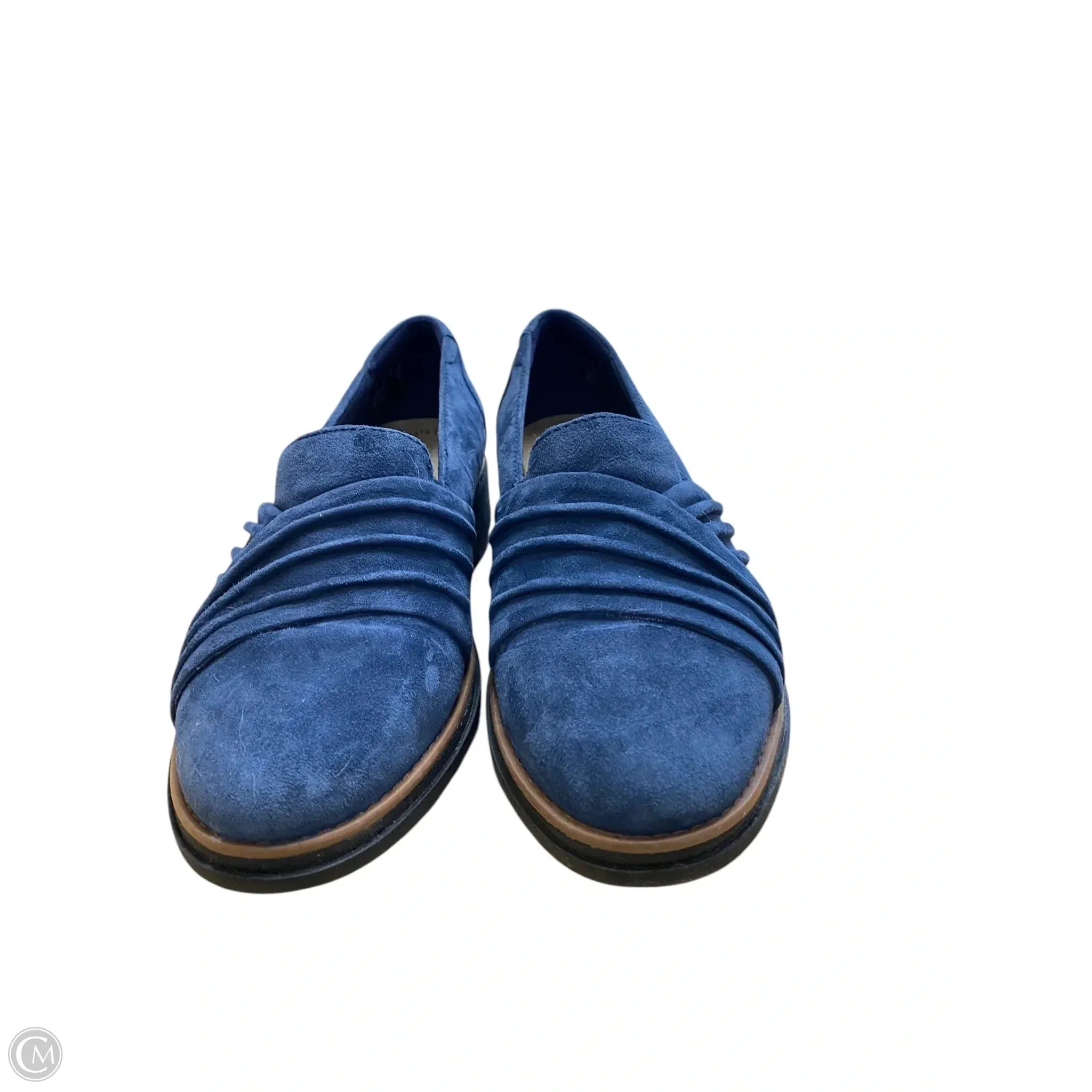 Shoes Flats By Clarks In Blue, Size: 8 clarks