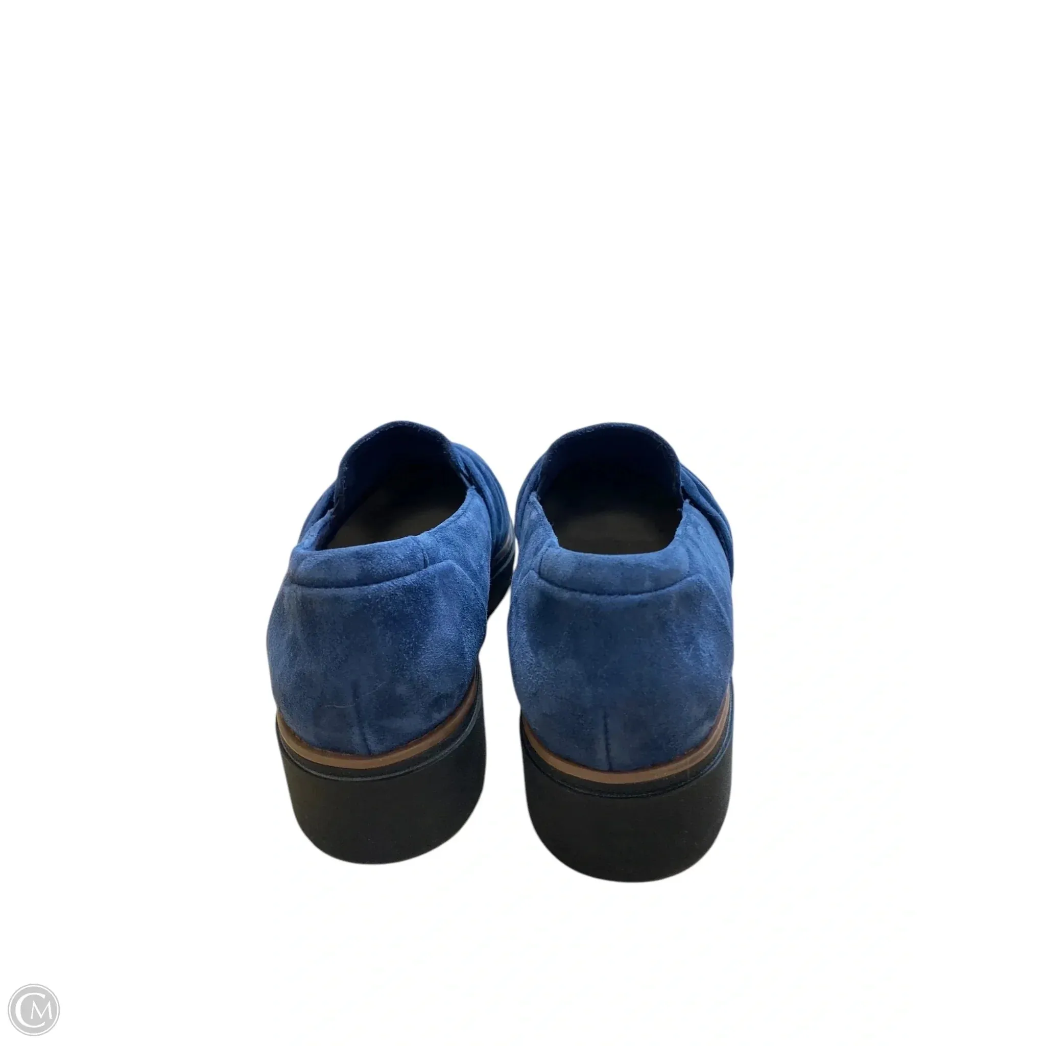 Shoes Flats By Clarks In Blue, Size: 8 clarks