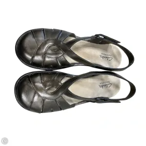 Shoes Flats By Clarks In Bronze, Size: 9 clarks