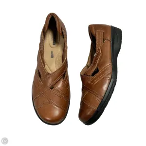 Shoes Flats By Clarks In Brown, Size: 9.5 clarks