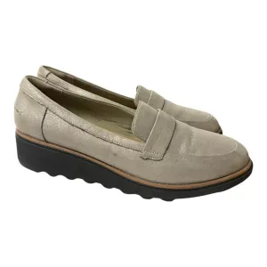 Shoes Flats By Clarks In Brown, Size:12 clarks