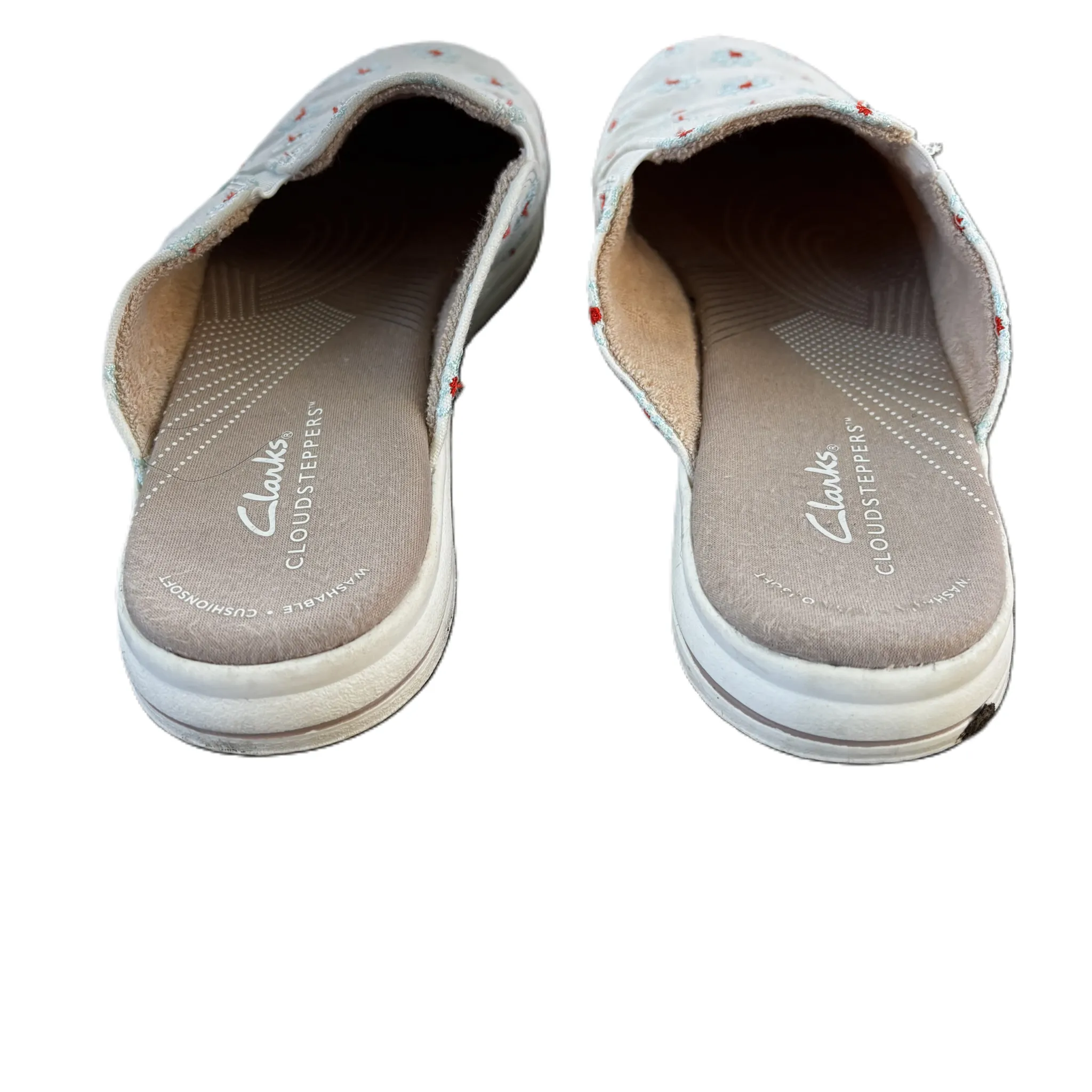 Shoes Flats By Clarks In Floral Print, Size: 6.5 clarks