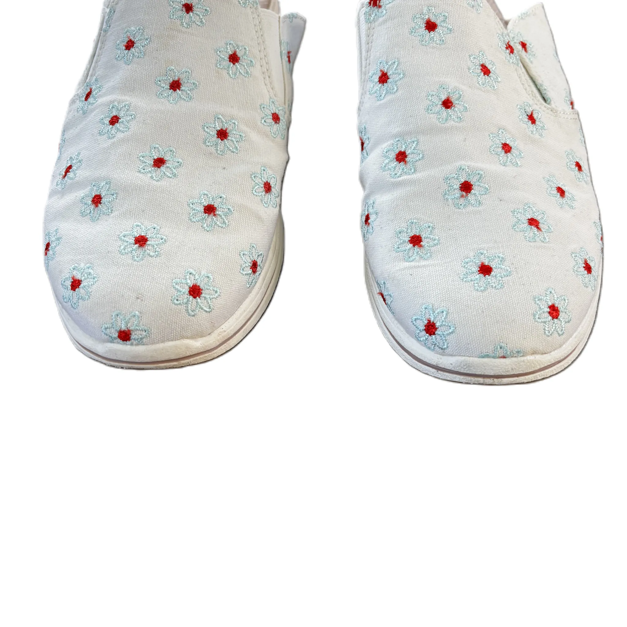 Shoes Flats By Clarks In Floral Print, Size: 6.5 clarks