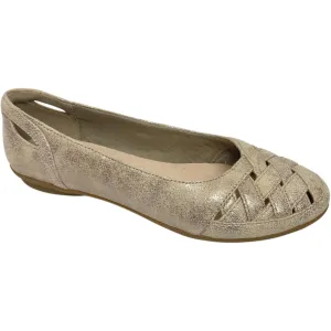 Shoes Flats By Clarks In Gold, Size: 7 clarks