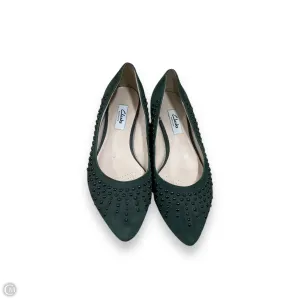 Shoes Flats By Clarks In Green, Size: 7 clarks