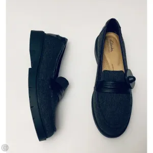 Shoes Flats By Clarks In Grey, Size: 9 clarks
