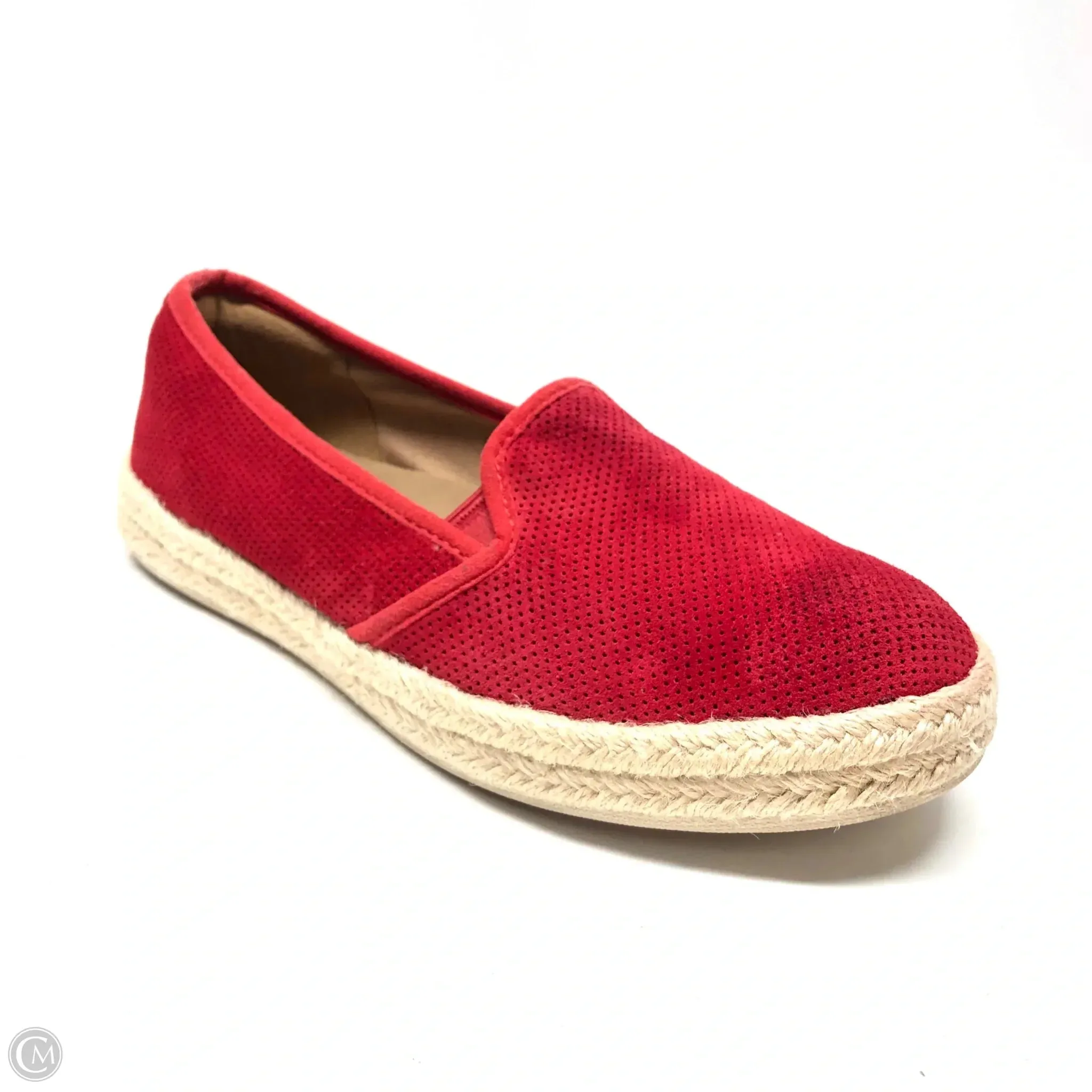 Shoes Flats By Clarks In Red, Size: 8 clarks