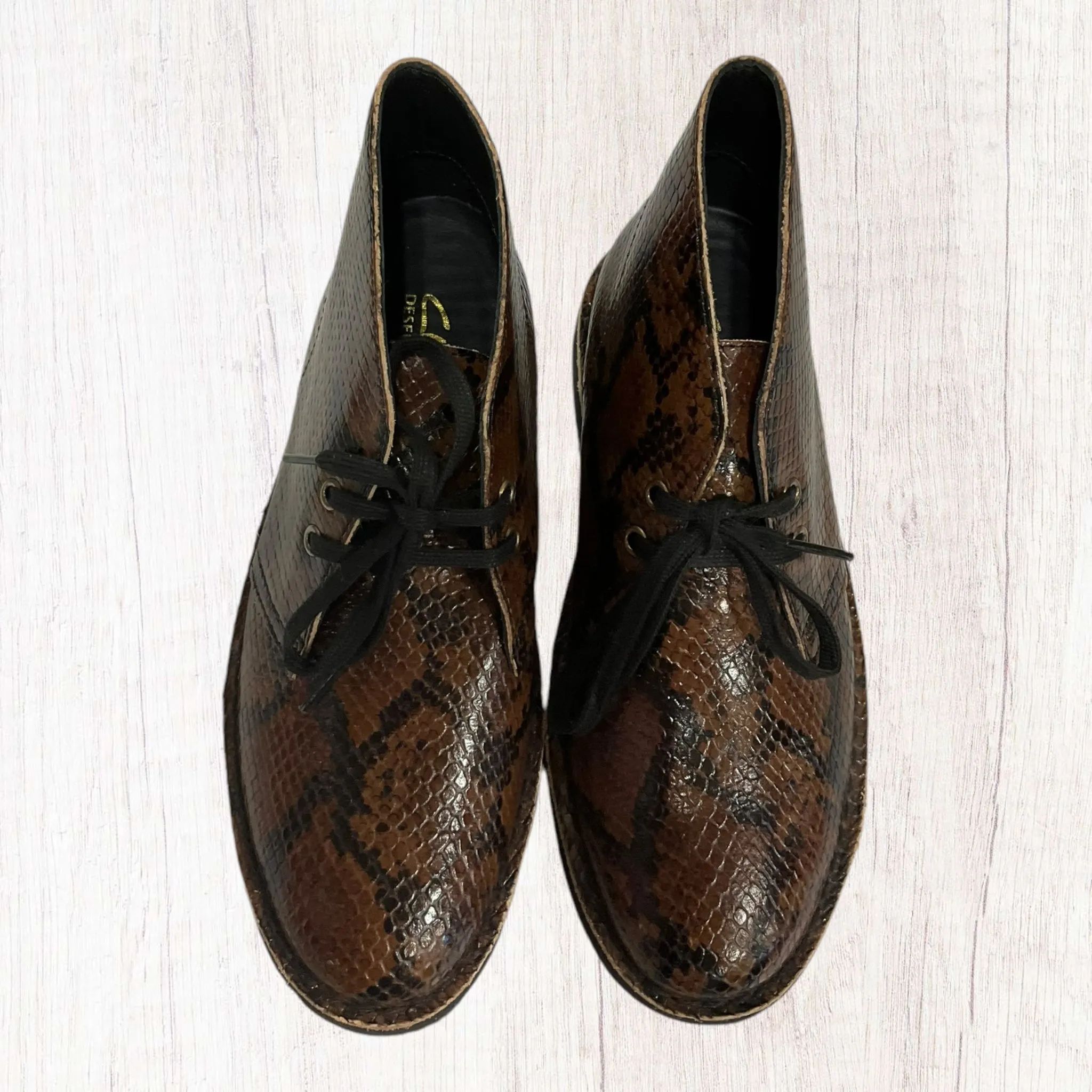 Shoes Flats By Clarks In Snakeskin Print, Size: 7 clarks