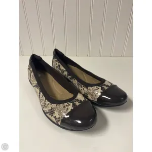 Shoes Flats By Clarks In Snakeskin Print, Size: 8 clarks