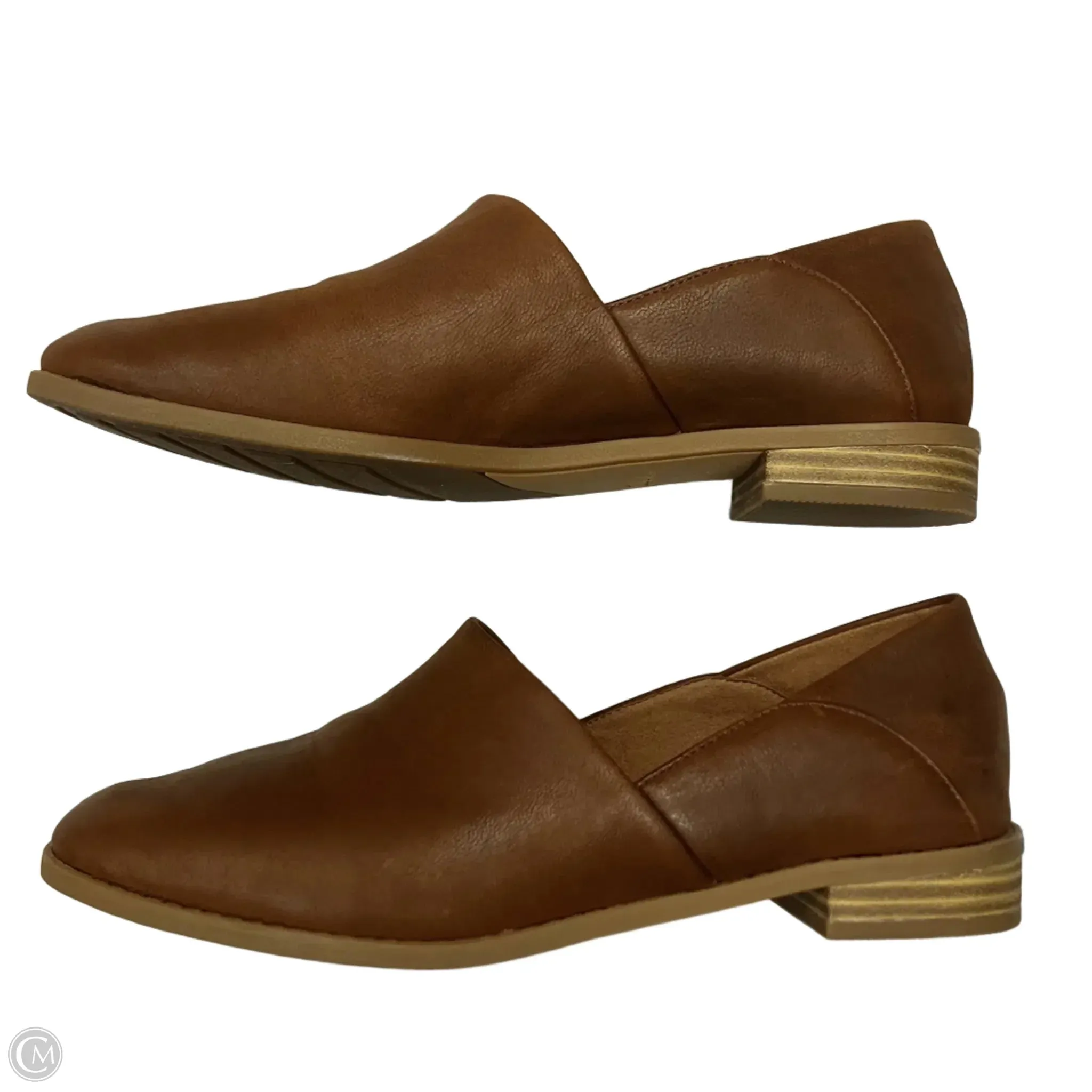 Shoes Flats By Clarks In Tan, Size: 7.5 clarks
