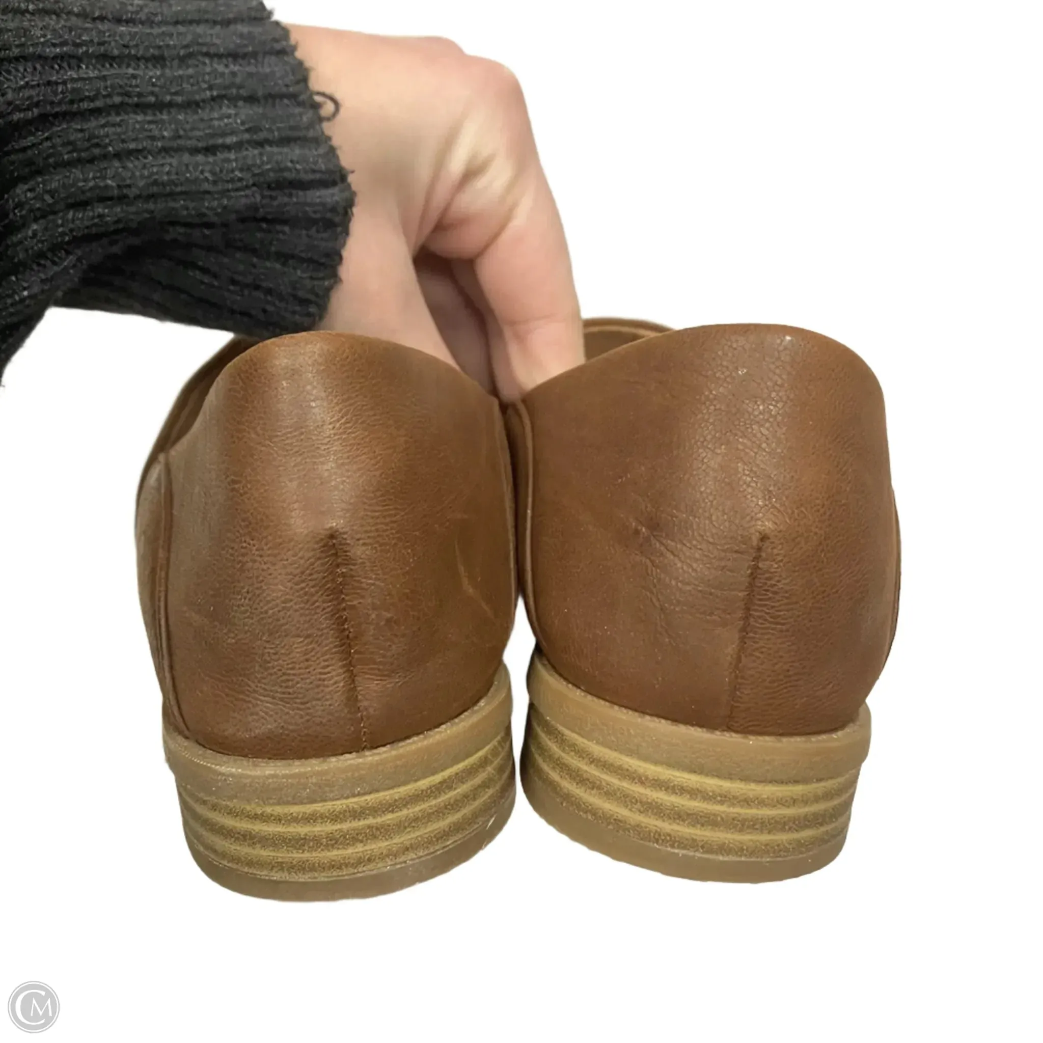Shoes Flats By Clarks In Tan, Size: 7.5 clarks