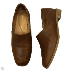 Shoes Flats By Clarks In Tan, Size: 7.5 clarks