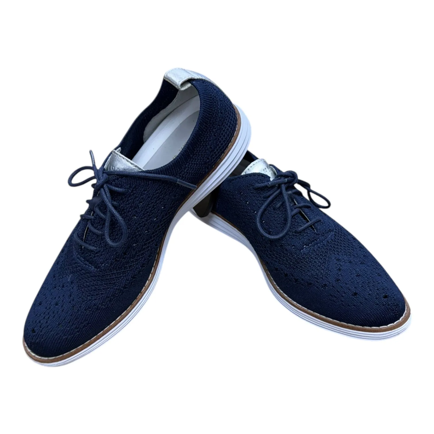 Shoes Flats By Cole-Haan In Navy, Size:7 cole haan