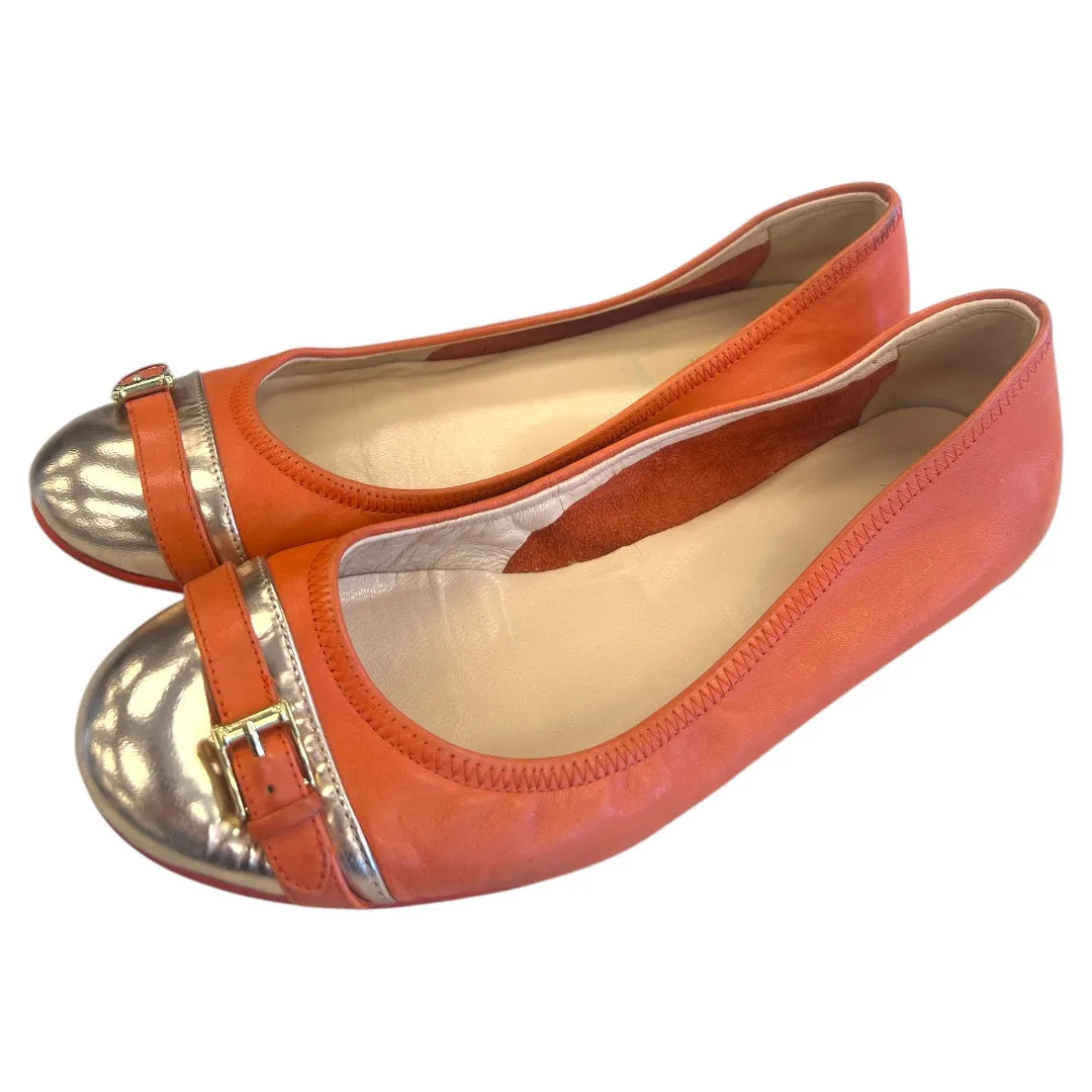 Shoes Flats By Cole-haan In Orange, Size: 9.5 cole haan