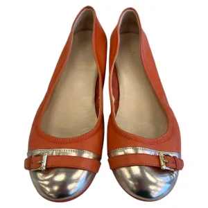 Shoes Flats By Cole-haan In Orange, Size: 9.5 cole haan