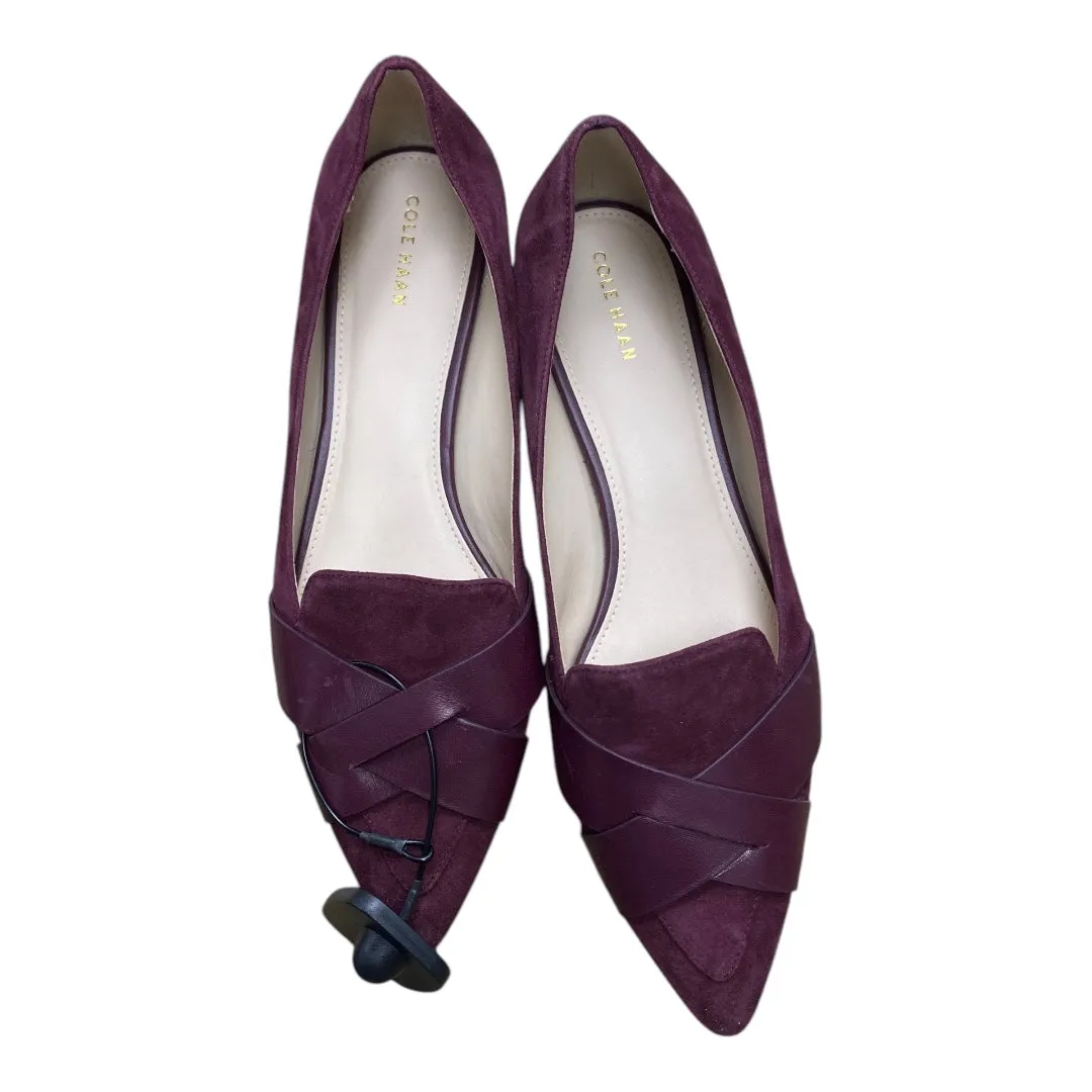 Shoes Flats By Cole-haan In Purple, Size: 9.5 cole haan