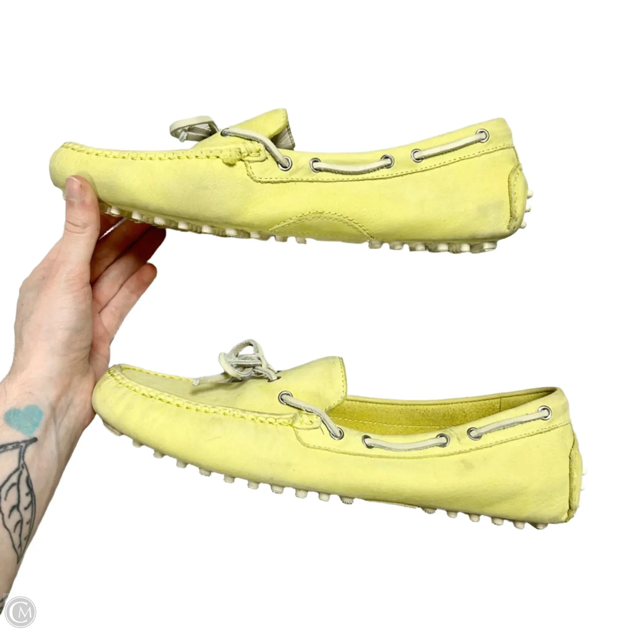 Shoes Flats By Cole-haan In Yellow, Size: 9 cole haan
