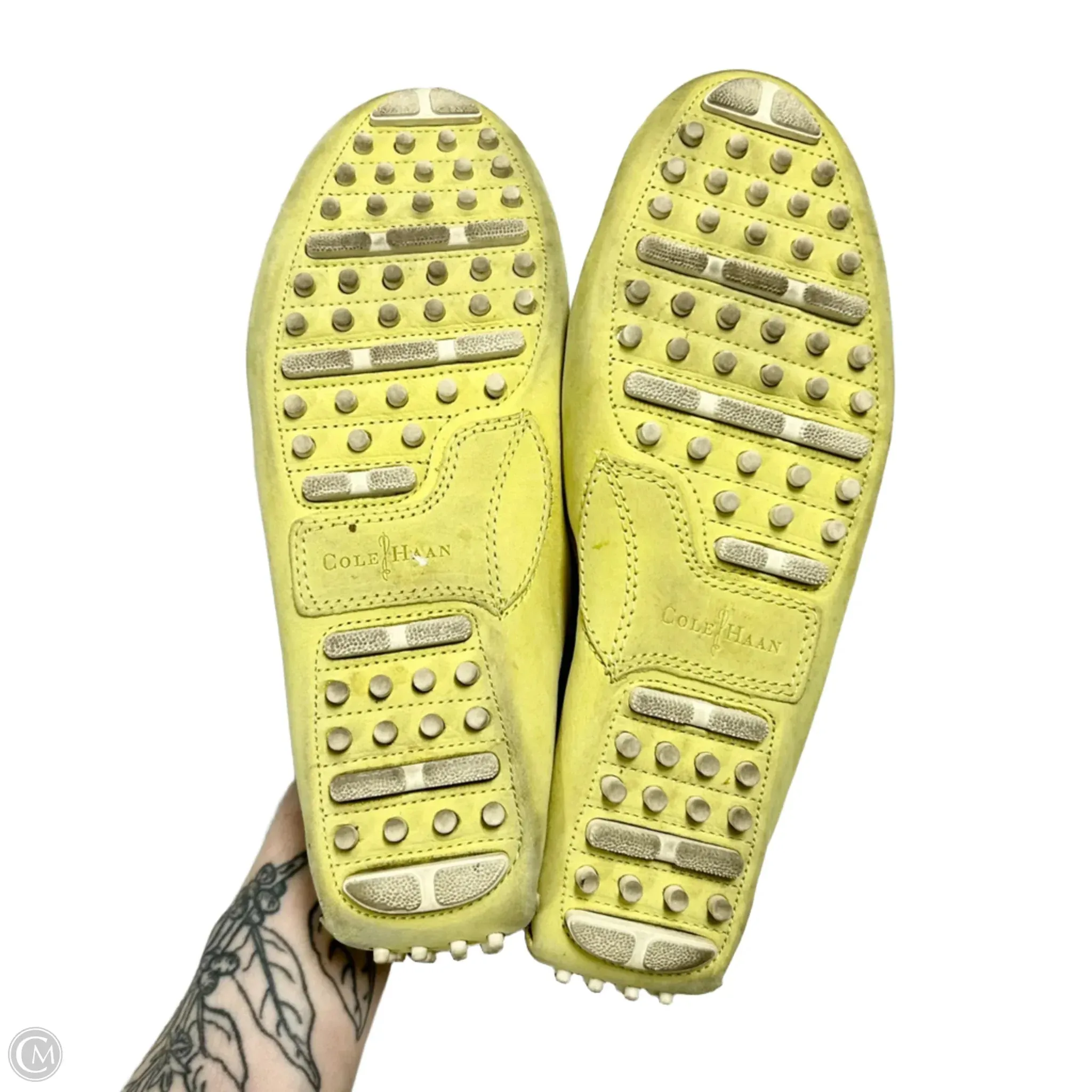 Shoes Flats By Cole-haan In Yellow, Size: 9 cole haan