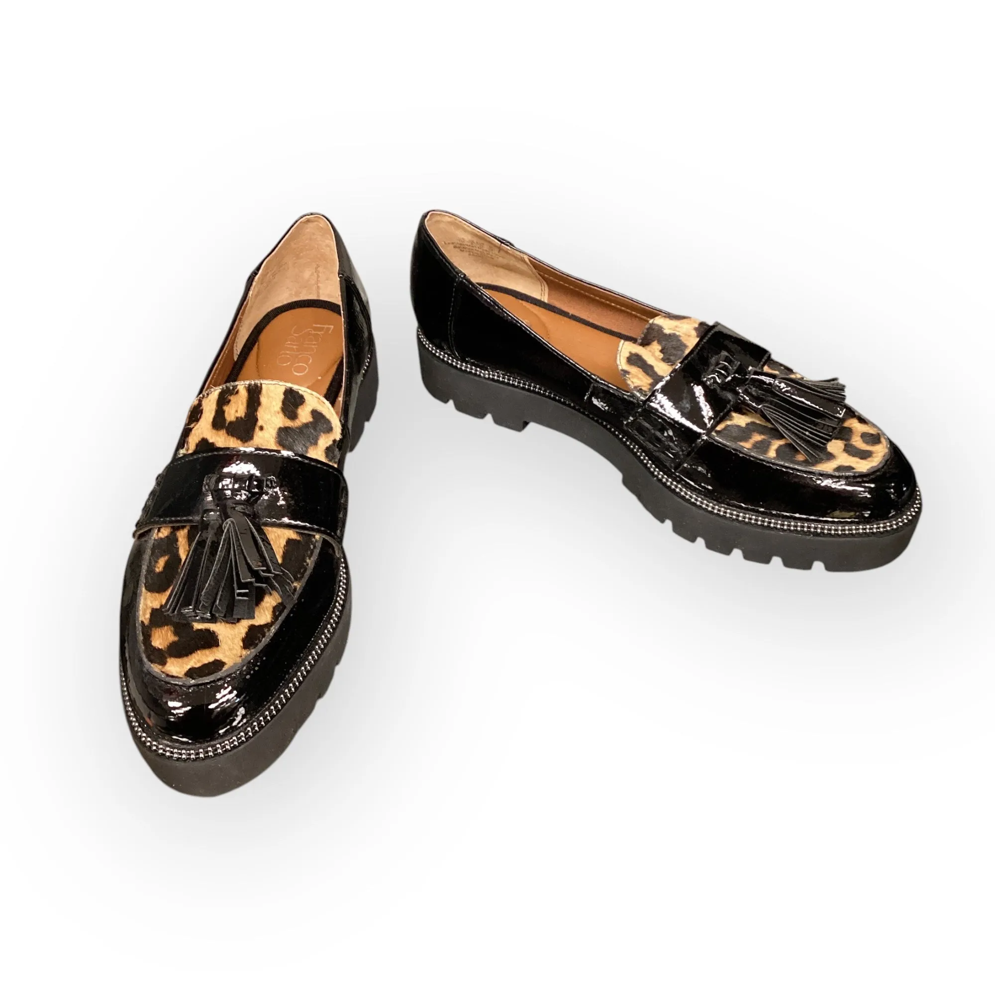 Shoes Flats By Franco Sarto In Animal Print, Size: 7 franco sarto