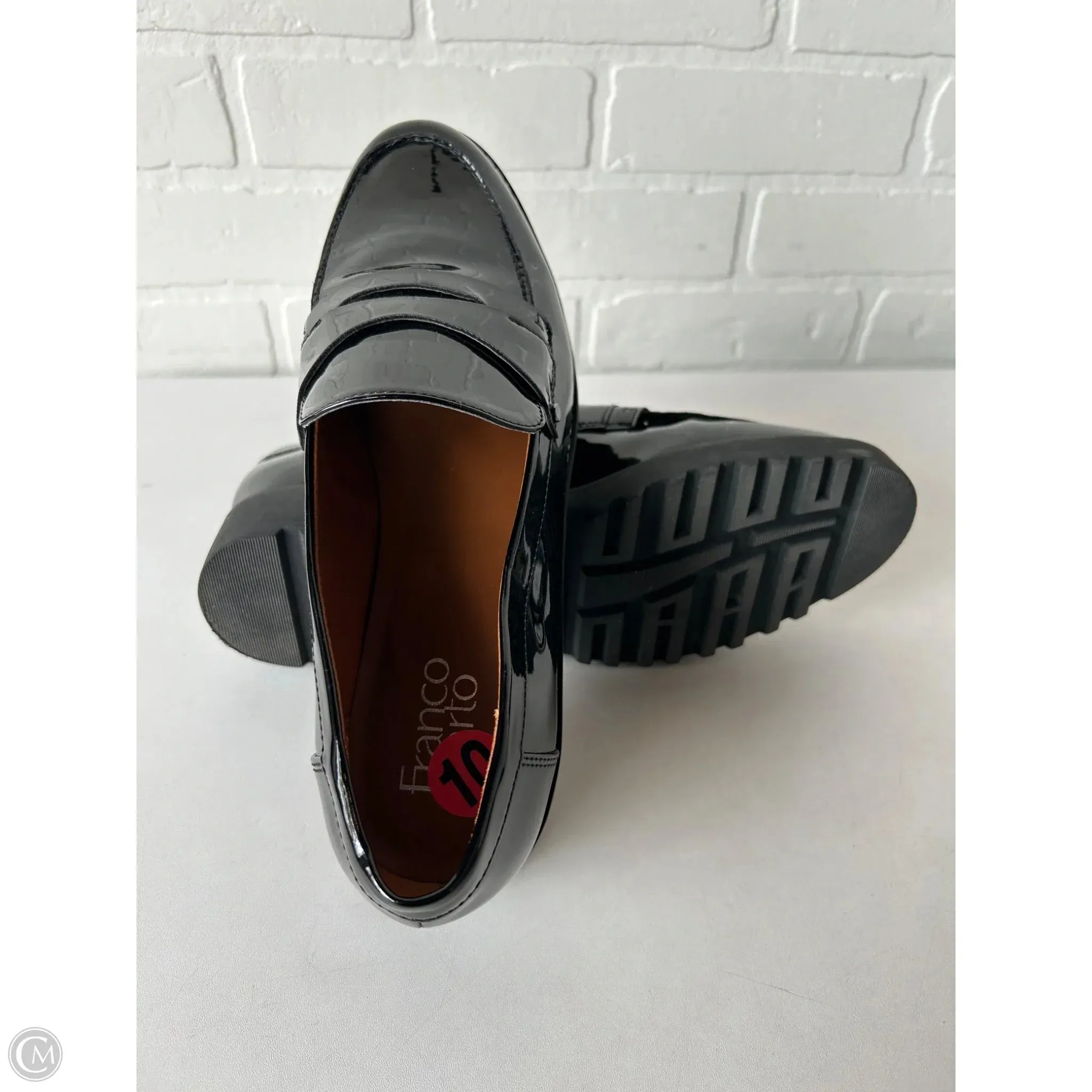Shoes Flats By Franco Sarto In Black, Size: 10