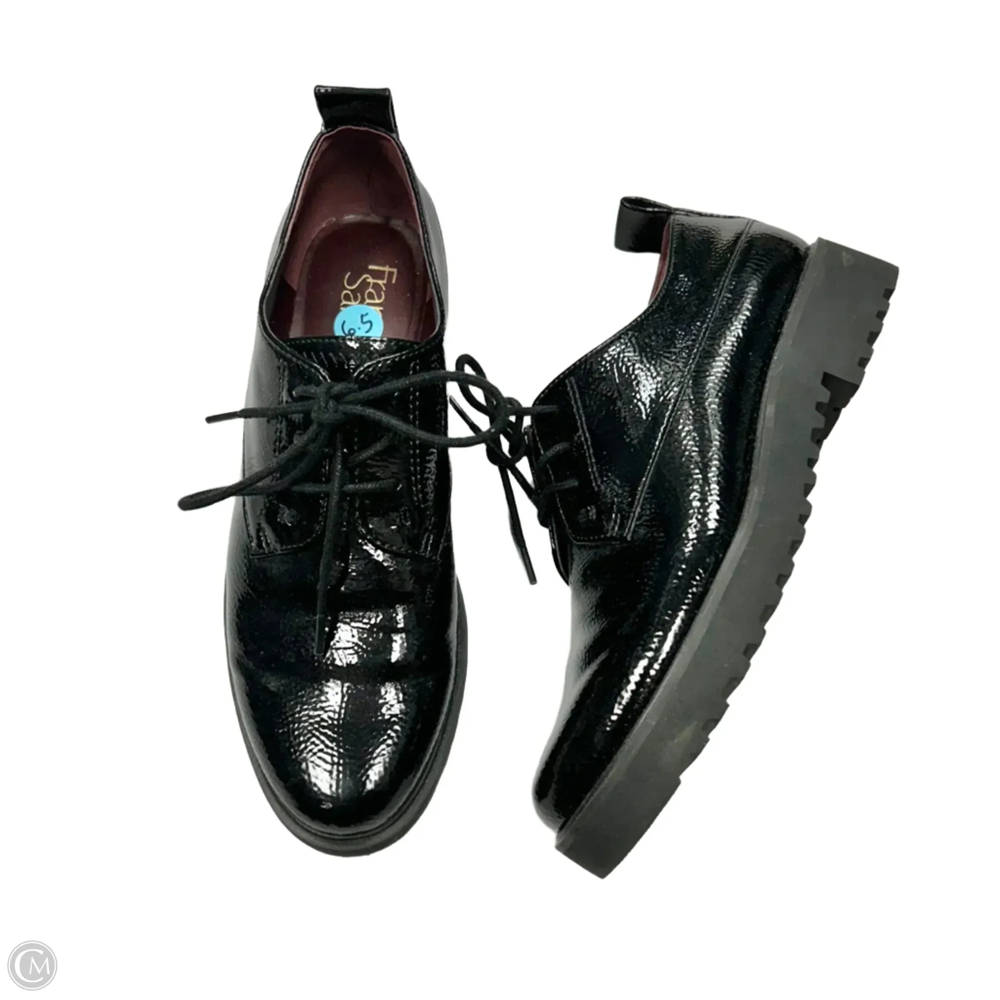 Shoes Flats By Franco Sarto In Black, Size: 6.5 franco sarto