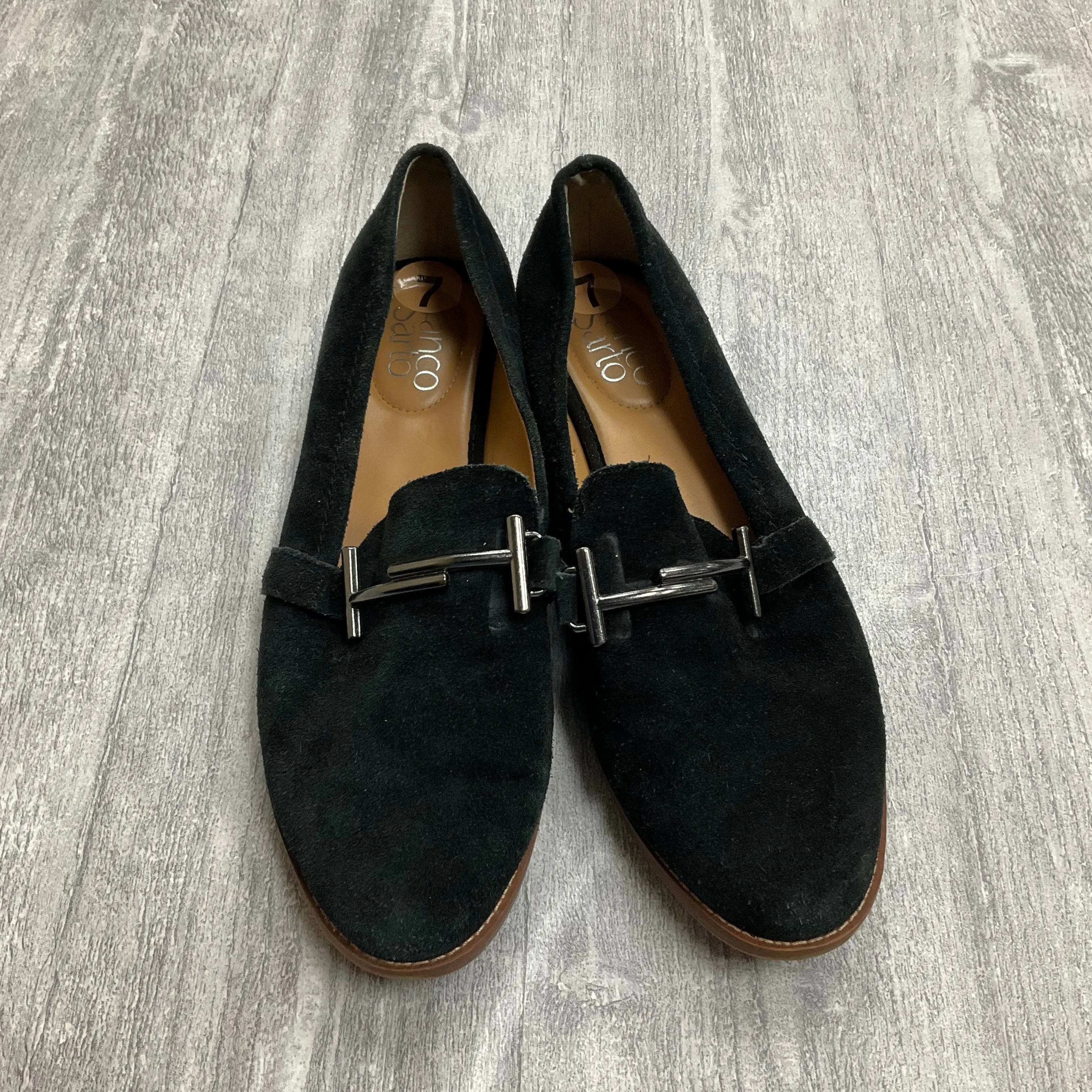 Shoes Flats By Franco Sarto In Black, Size: 7 franco sarto