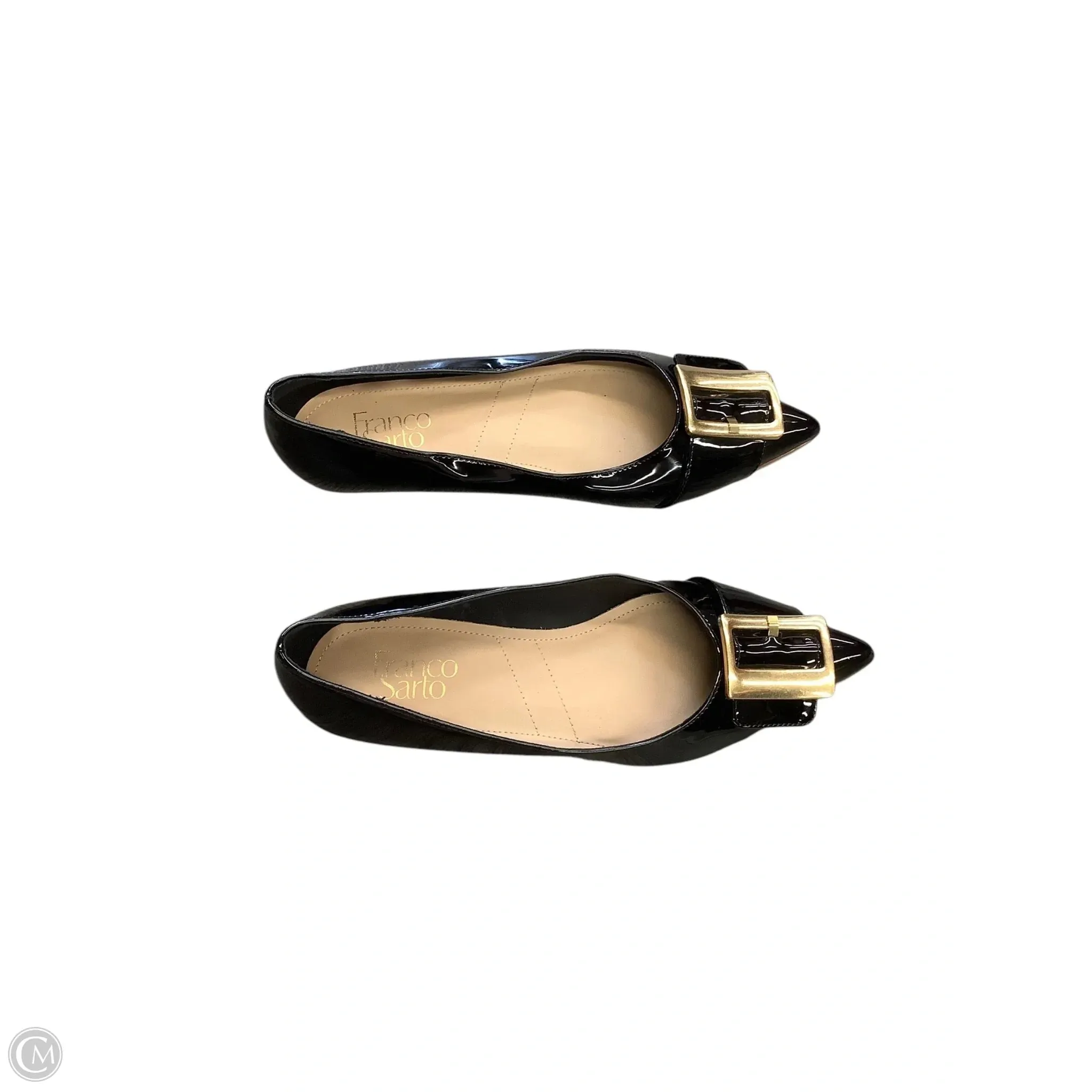 Shoes Flats By Franco Sarto In Black, Size: 7.5 franco sarto