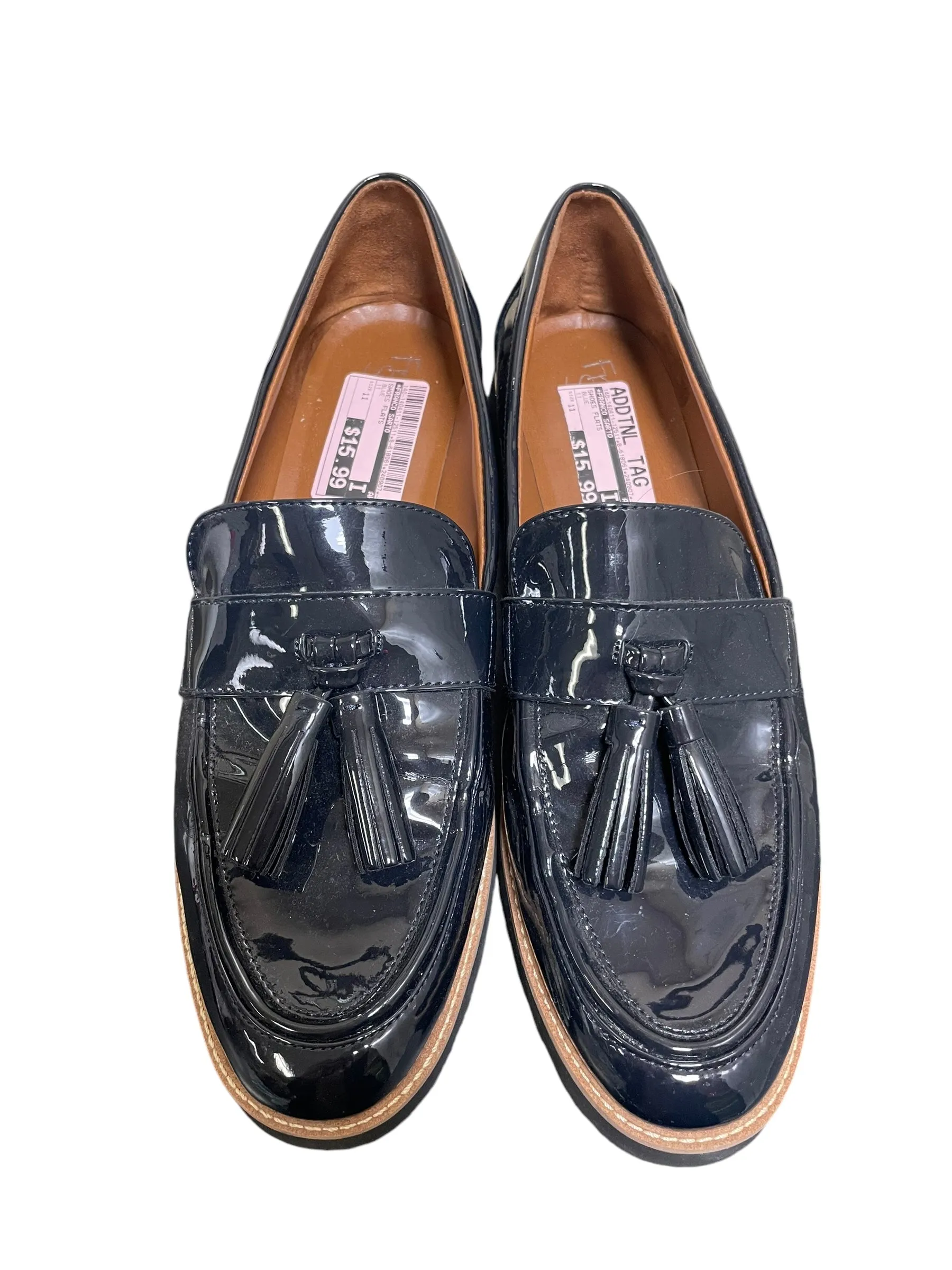 Shoes Flats By Franco Sarto In Blue, Size: 11 franco sarto