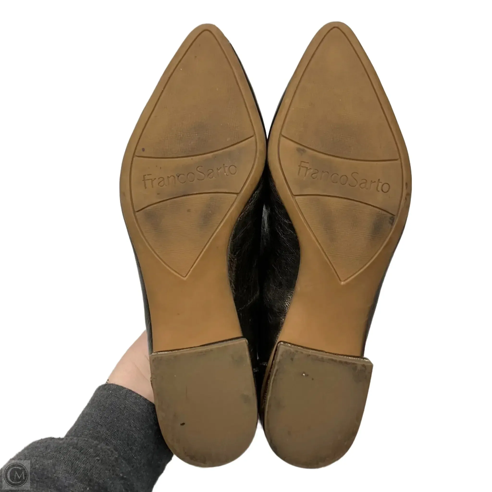 Shoes Flats By Franco Sarto In Bronze, Size: 7 franco sarto