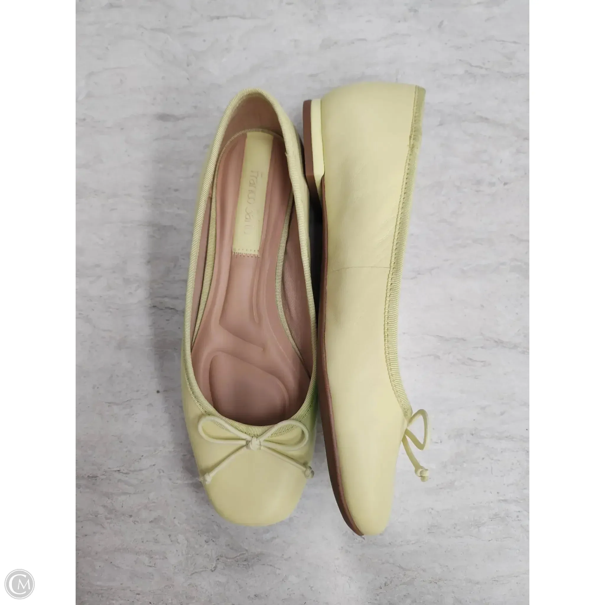 Shoes Flats By Franco Sarto In Chartreuse, Size: 5.5 franco sarto